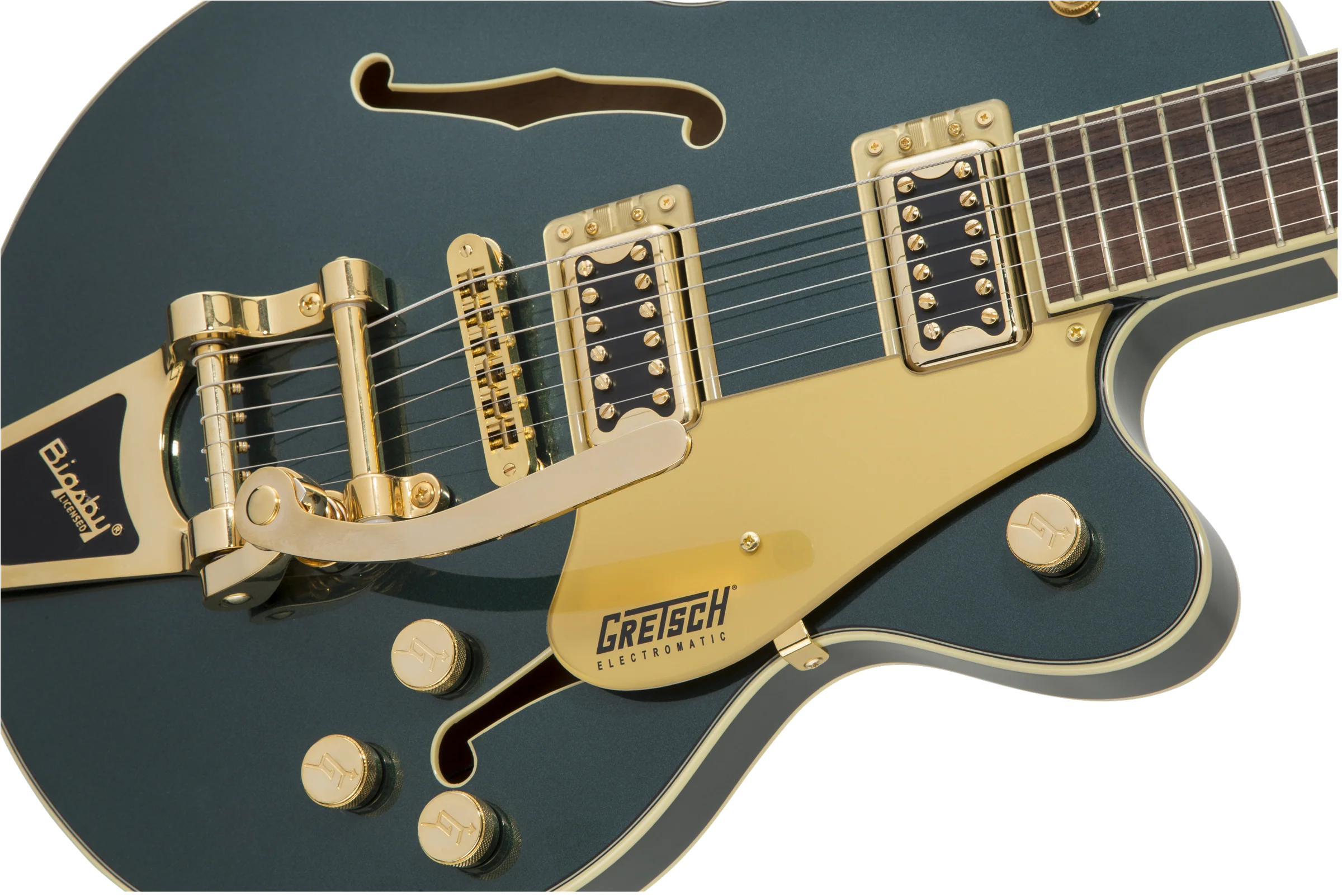 Gretsch G5655TG Limited Edition Electromatic Center Block Jr - Cadillac Green - Image 8