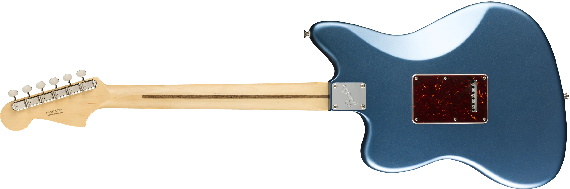 Fender American Performer Jazzmaster - Satin Lake Placid Blue - Image 5