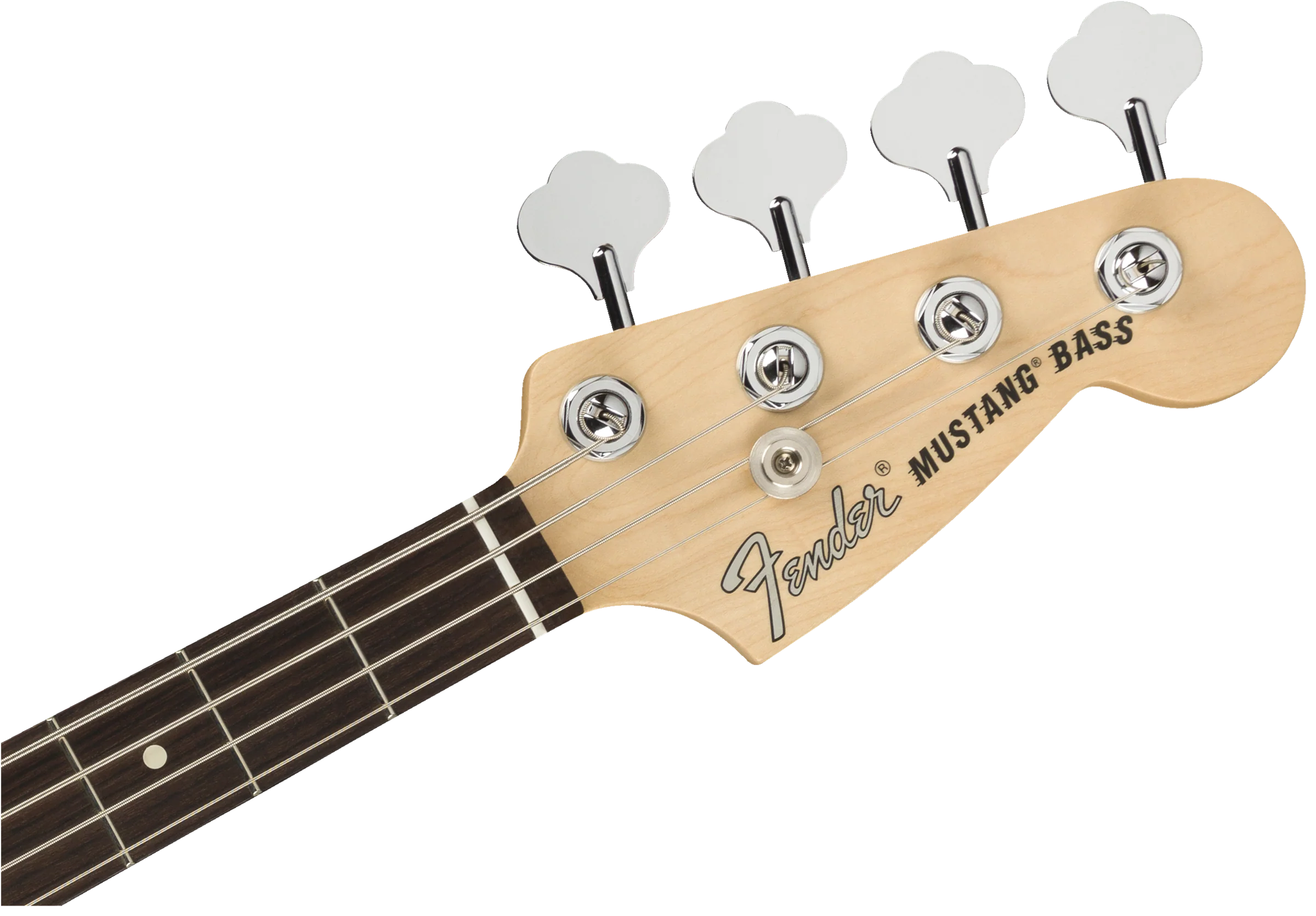 Fender American Performer Mustang Bass - Arctic White - Image 4