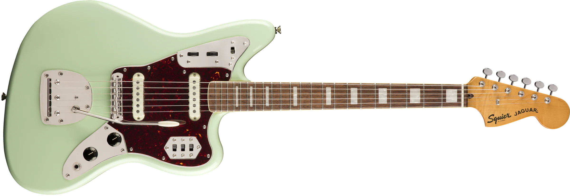 Fender Squier Classic Vibe '70s Jaguar - Surf Green - Image 2