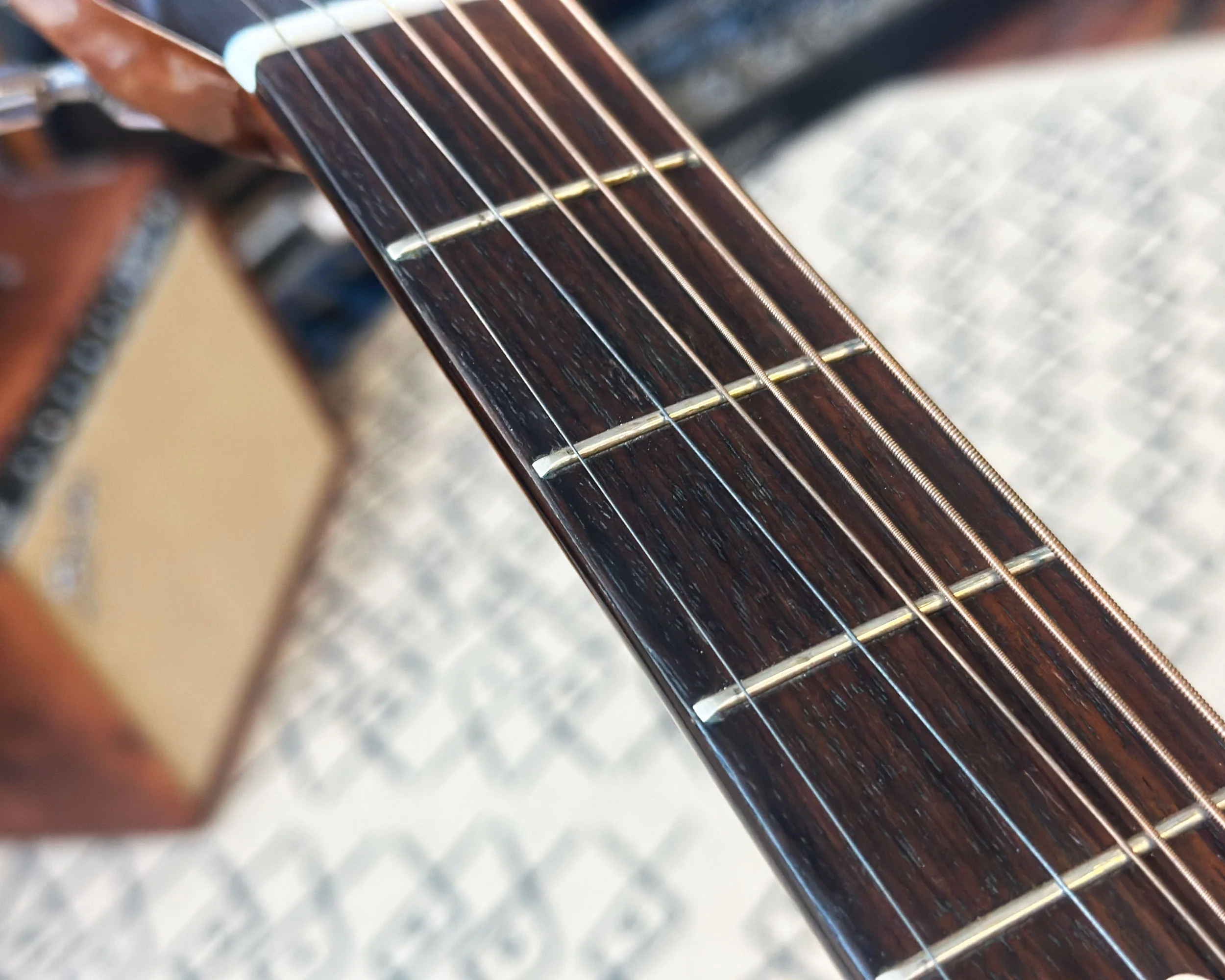 Late '80s Washburn D-15L Left Handed Dreadnought Japan - Image 6