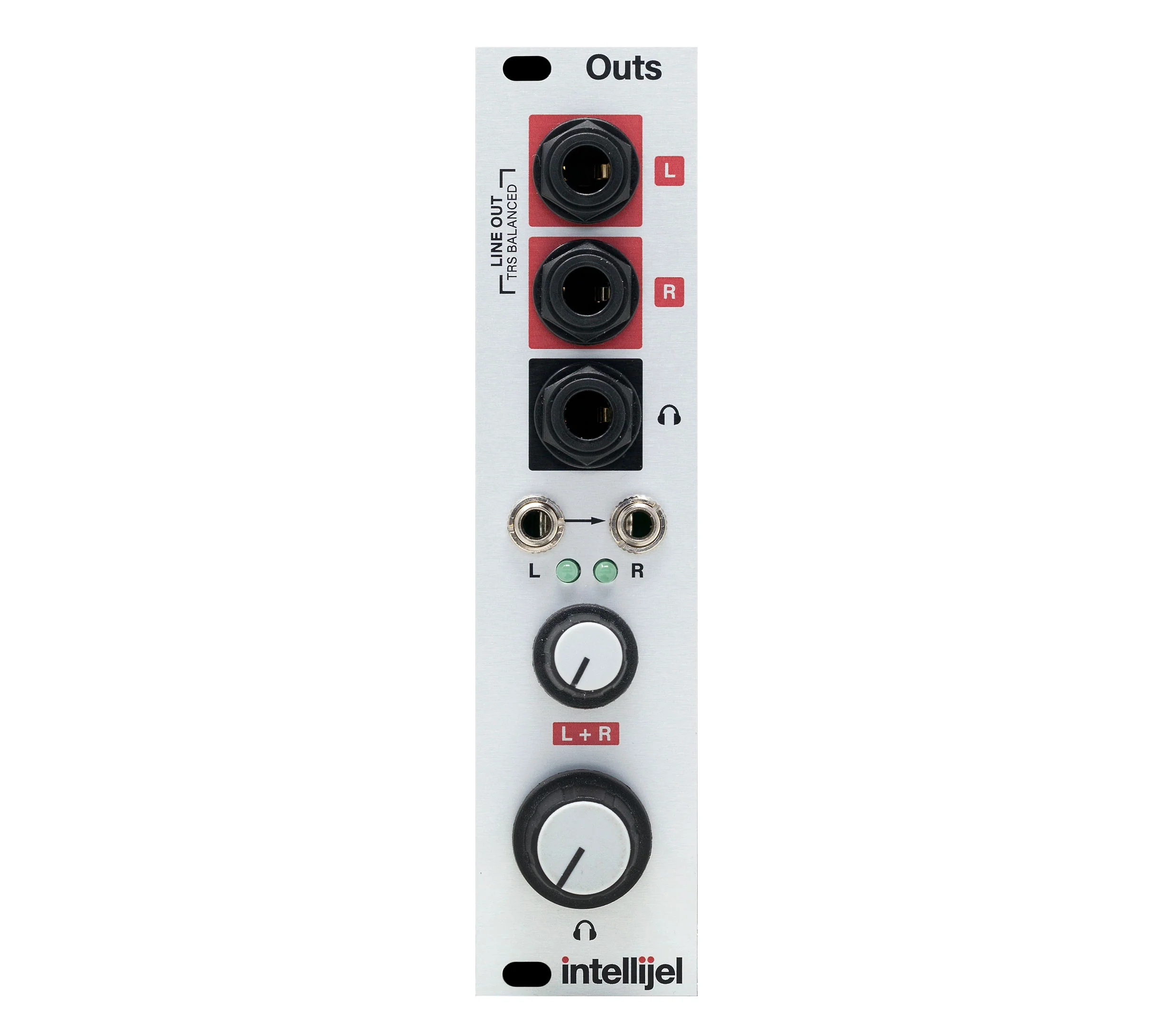 Intellijel Outs Balanced Stereo Line & Headphone Output Module