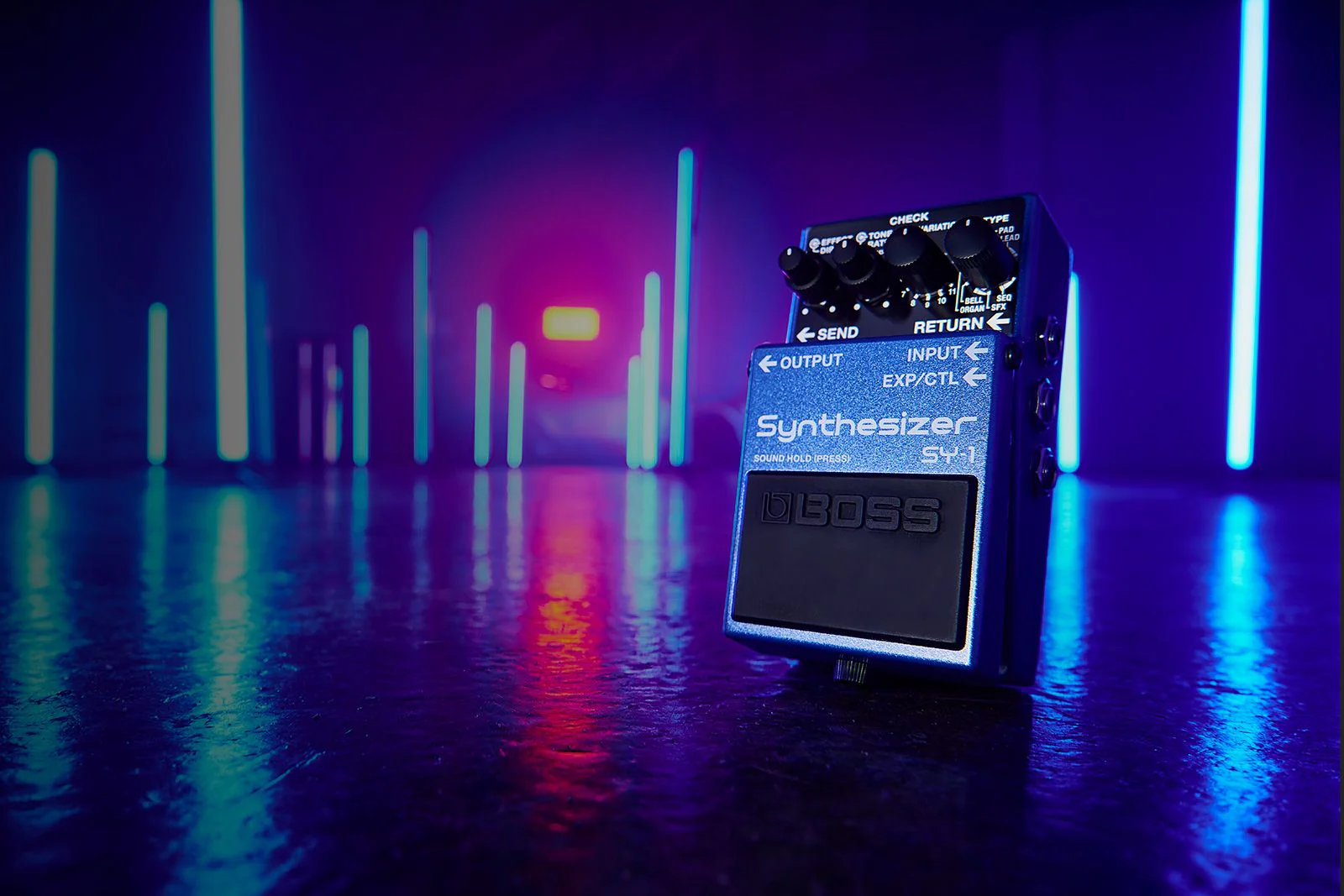 BOSS SY-1 Polyphonic Synthesiser Pedal - Image 2