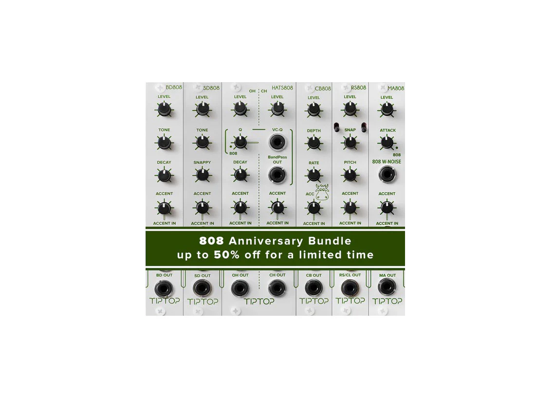 Tiptop Audio 808 Bundle - White - Image 8