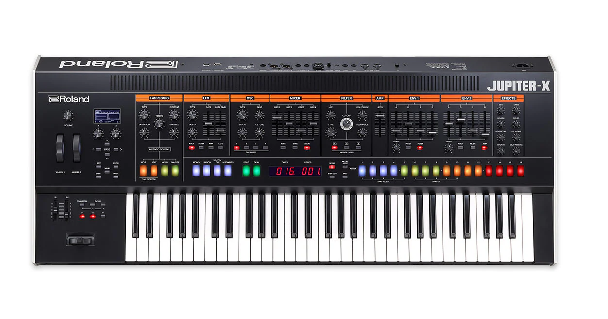 B Stock Roland Jupiter-X Digital Synthesizer with Arpegiator and Effects