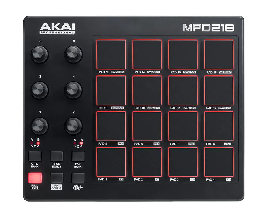 AKAI MPD218 16 Pad Controller - Image 2