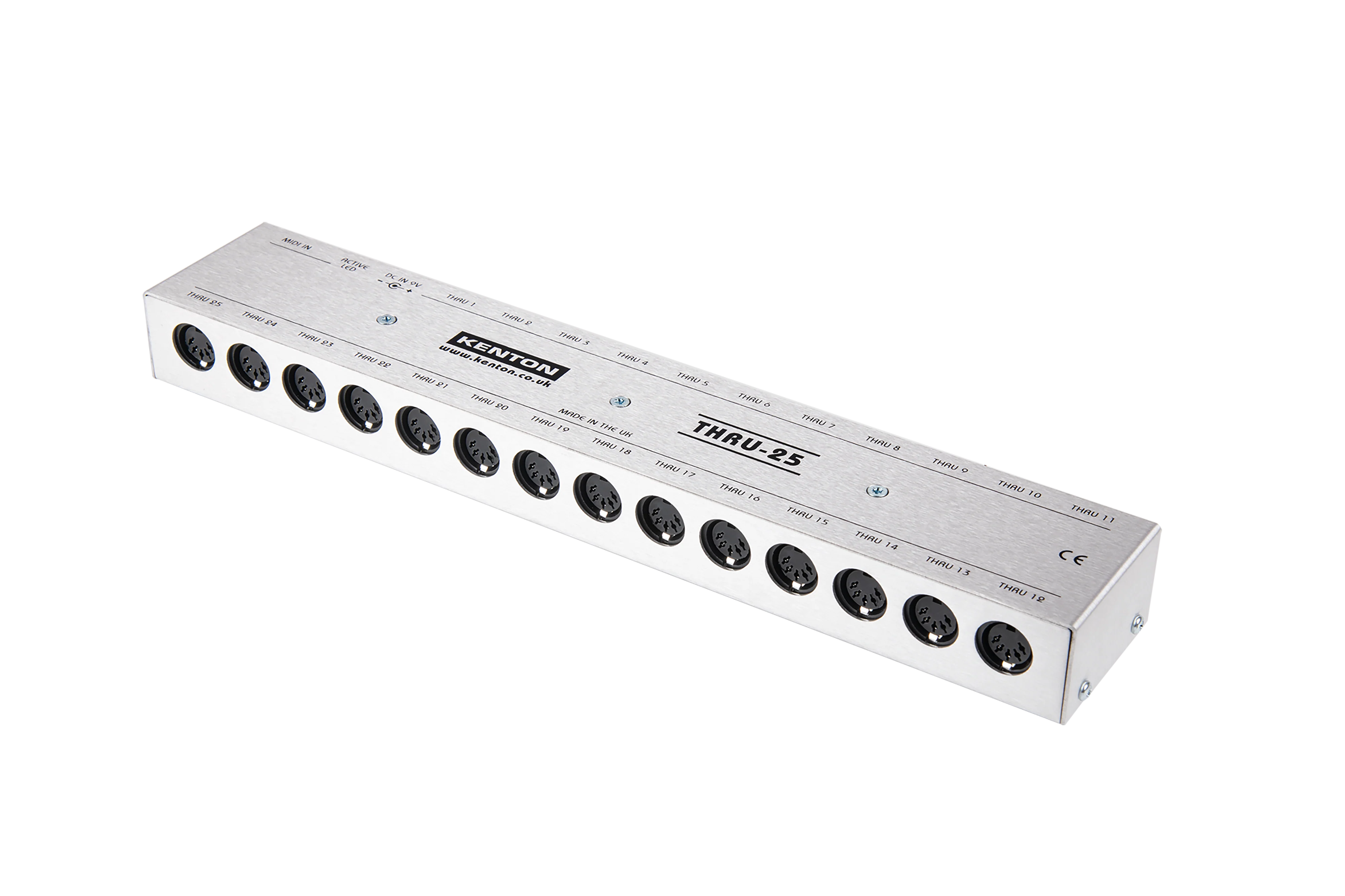 Kenton Thru-25 Single MIDI Input to 25 Thrus