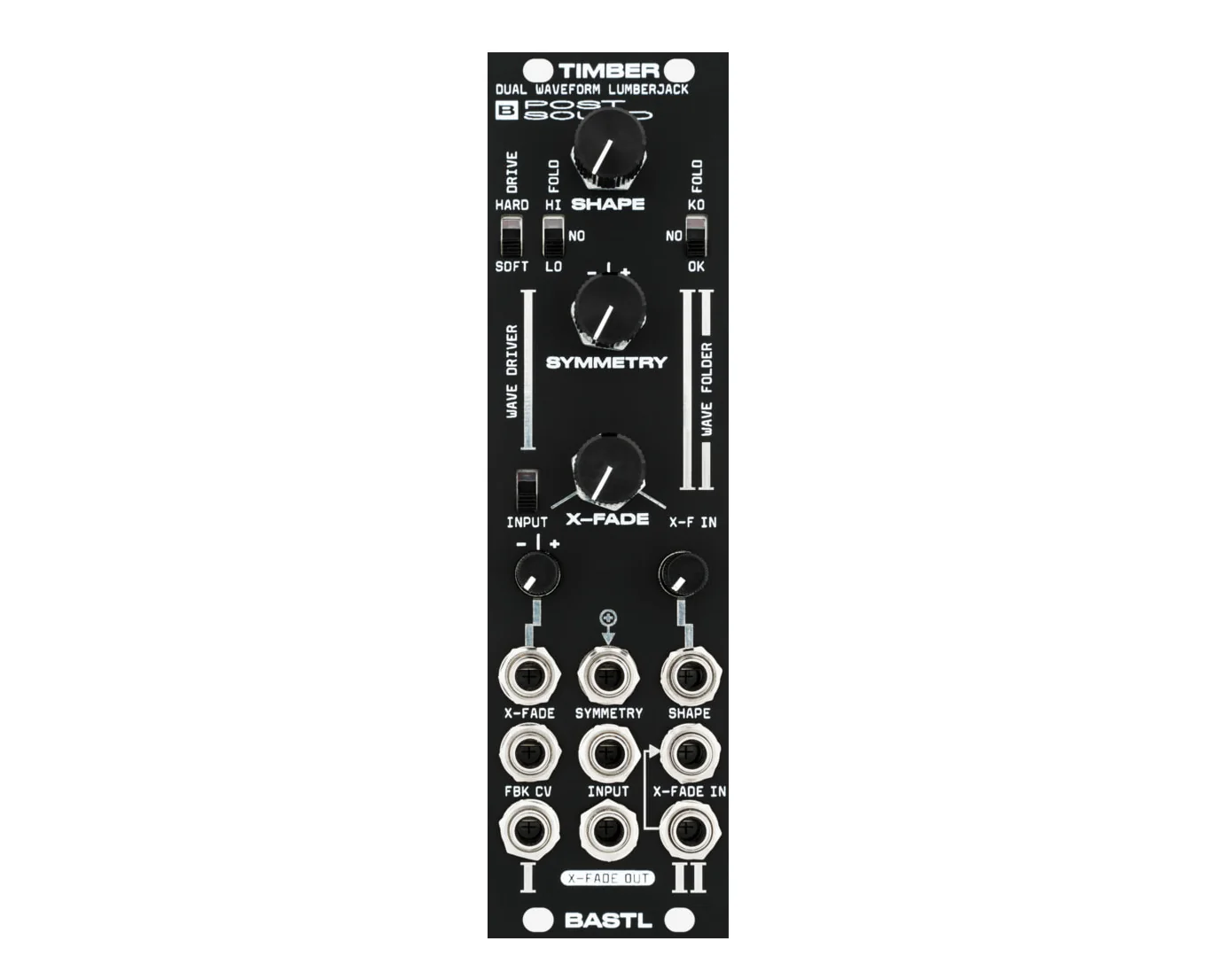 Bastl Instruments Timber Dual Waveform Lumberjack