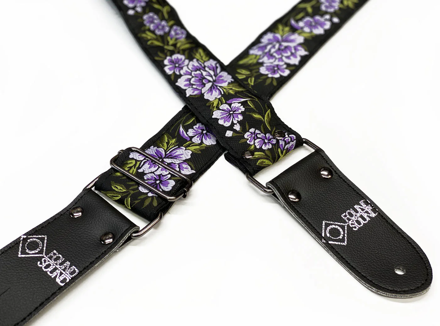 DSL Jacquard Weave FG-Purple Guitar Strap
