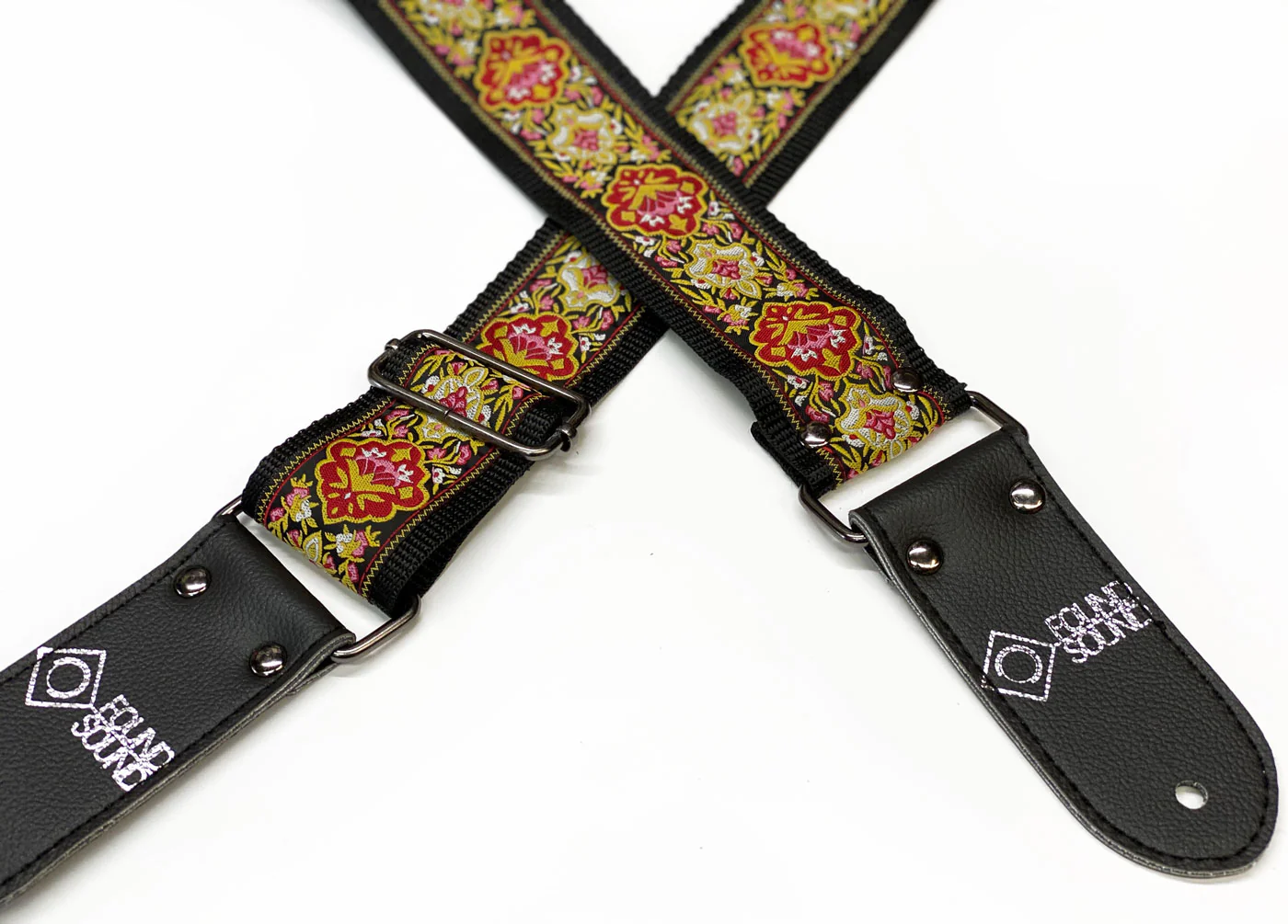 DSL Jacquard Weave Whisper Pink Guitar Strap