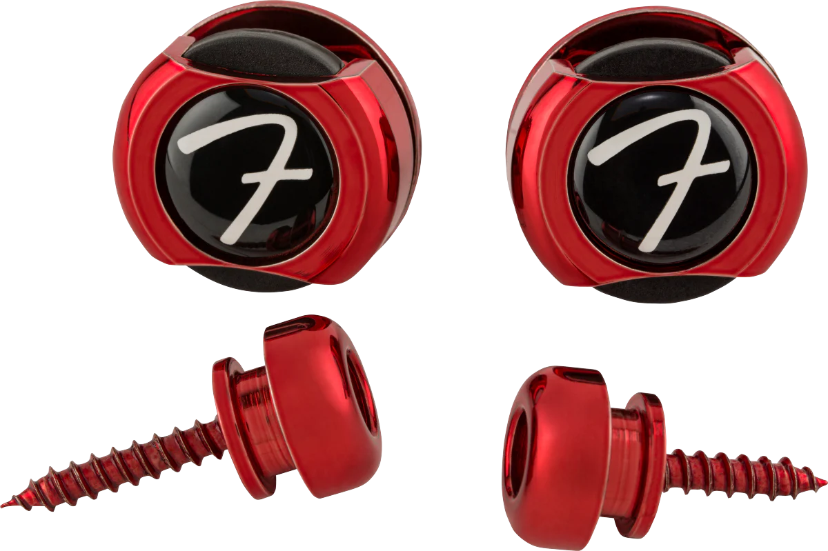 Fender Infinity Strap Locks - Red - Image 6
