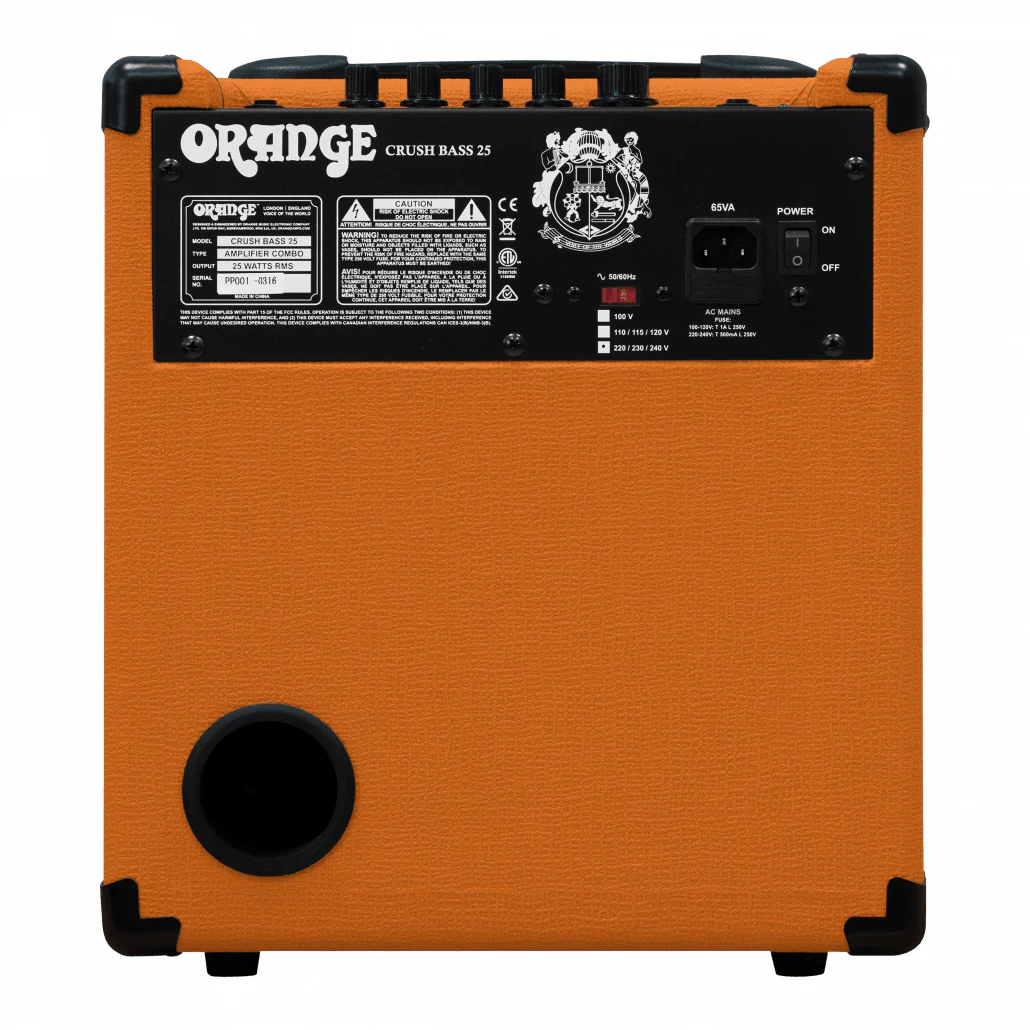 Orange Crush Bass 25 Combo Amplifier - Image 5