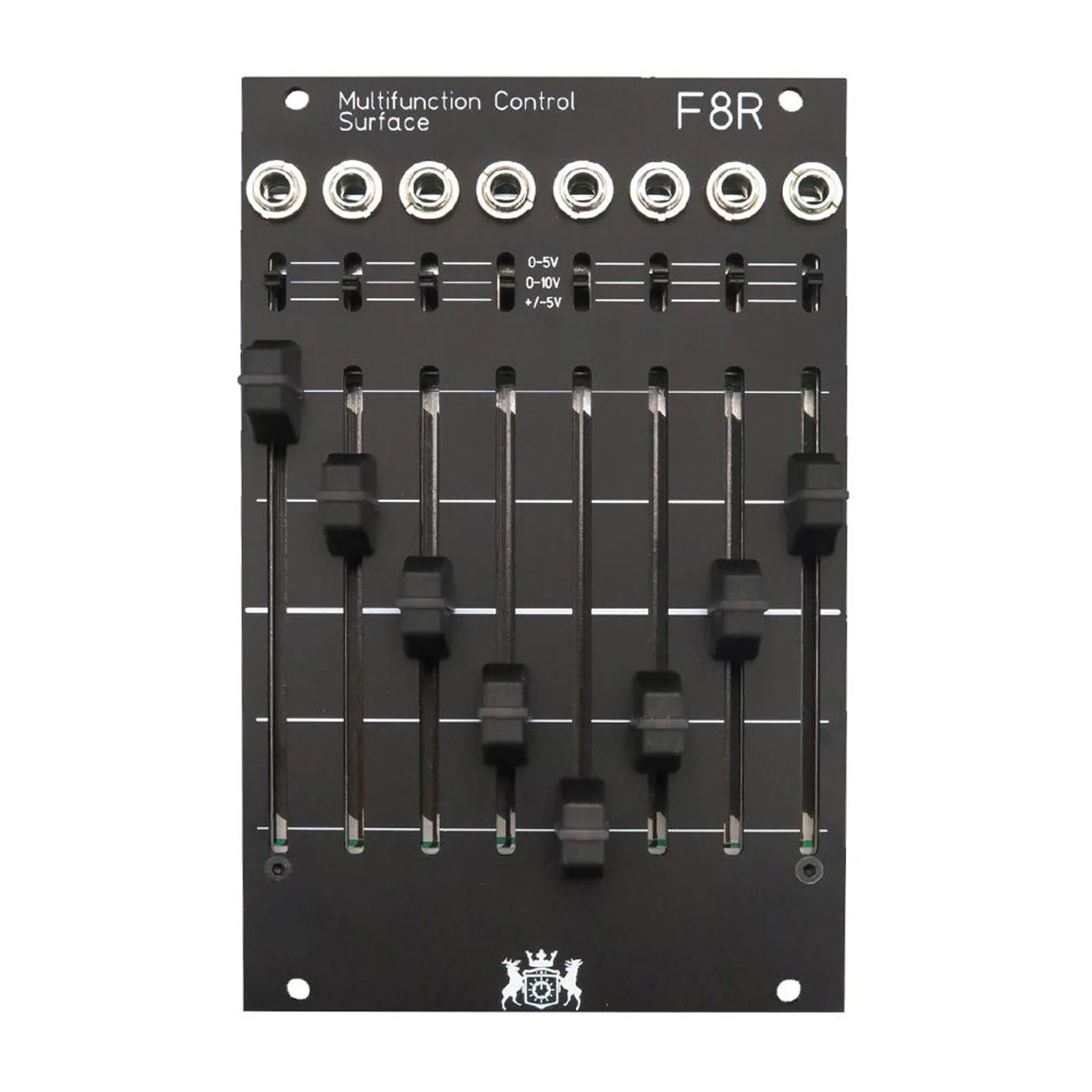 Michigan Synth Works F8R 8m Fader Bank v2.1 - Black