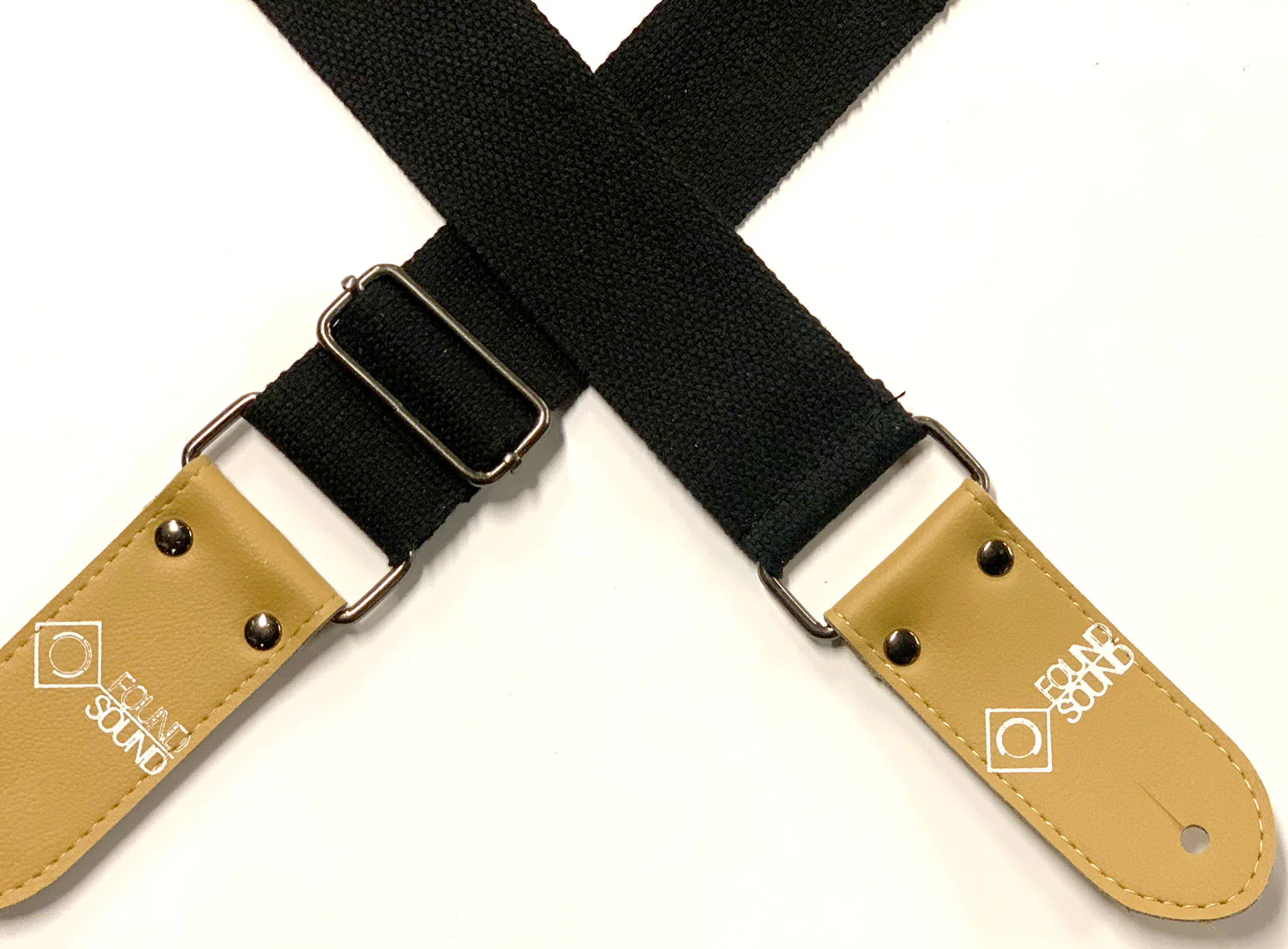 DSL 50 Cotton Black Guitar Strap