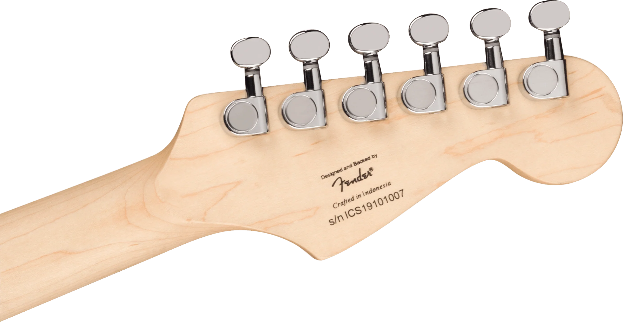 Left Handed Fender Squier Mini Stratocaster - Black - Image 3