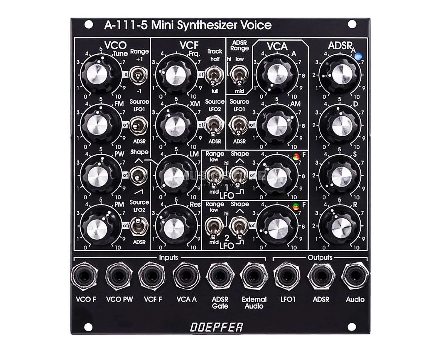 Doepfer A-111-5v Synthesizer Voice Vintage Edition