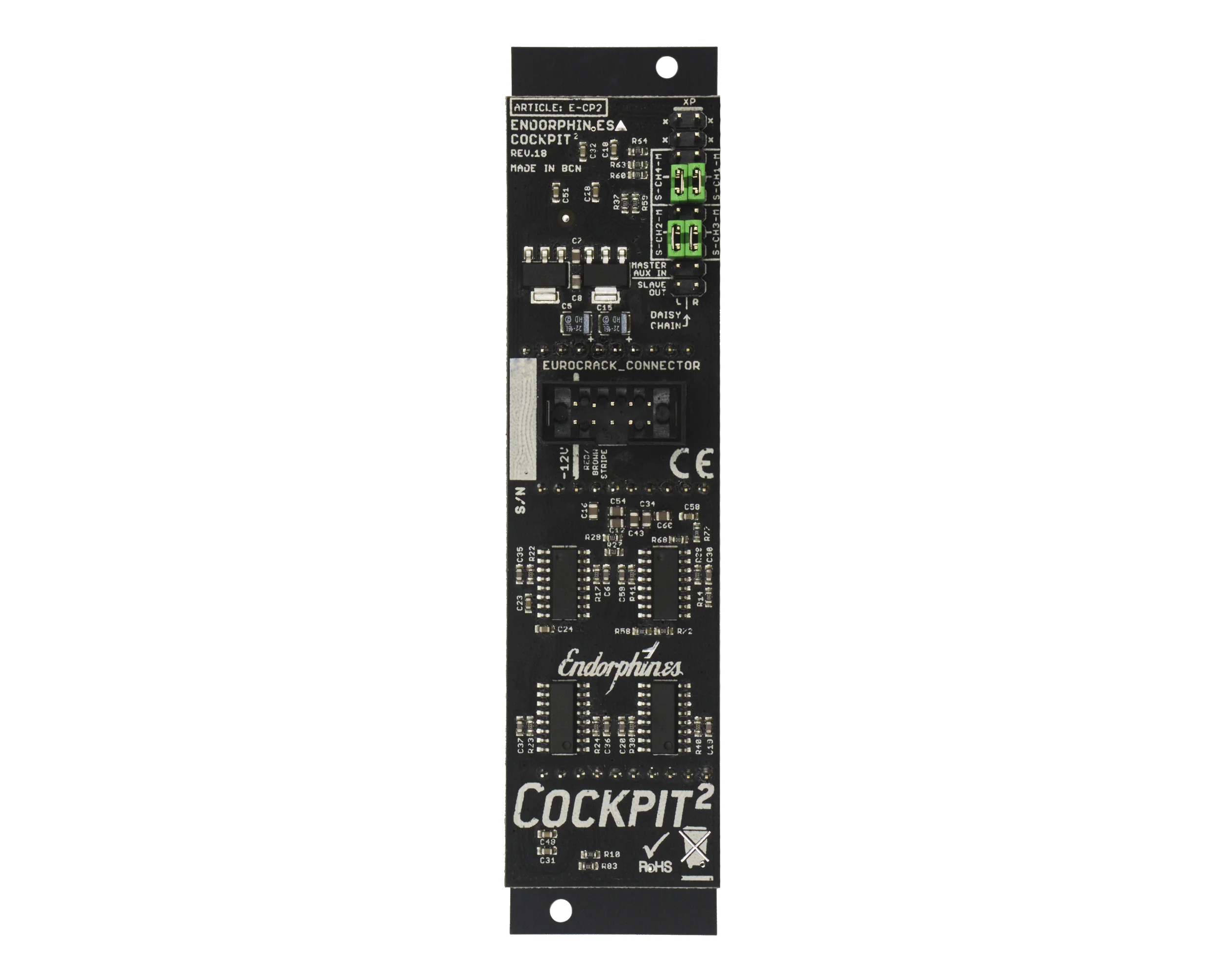 Endorphin.es Cockpit²  4-Channel Mixer - Black - Image 3