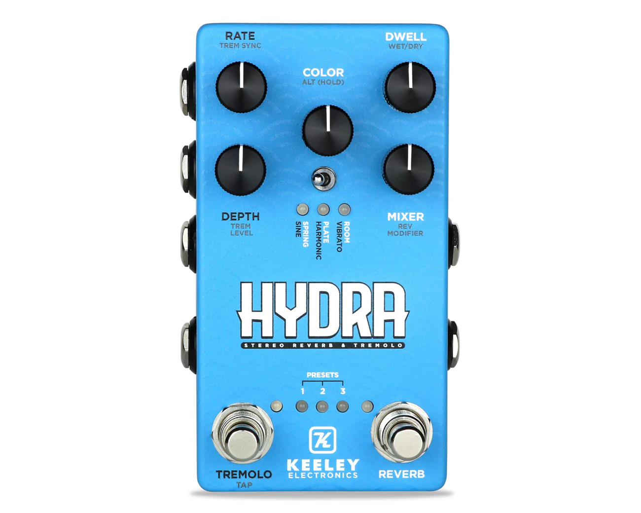 Keeley Electronics Hydra Stereo Reverb & Tremolo