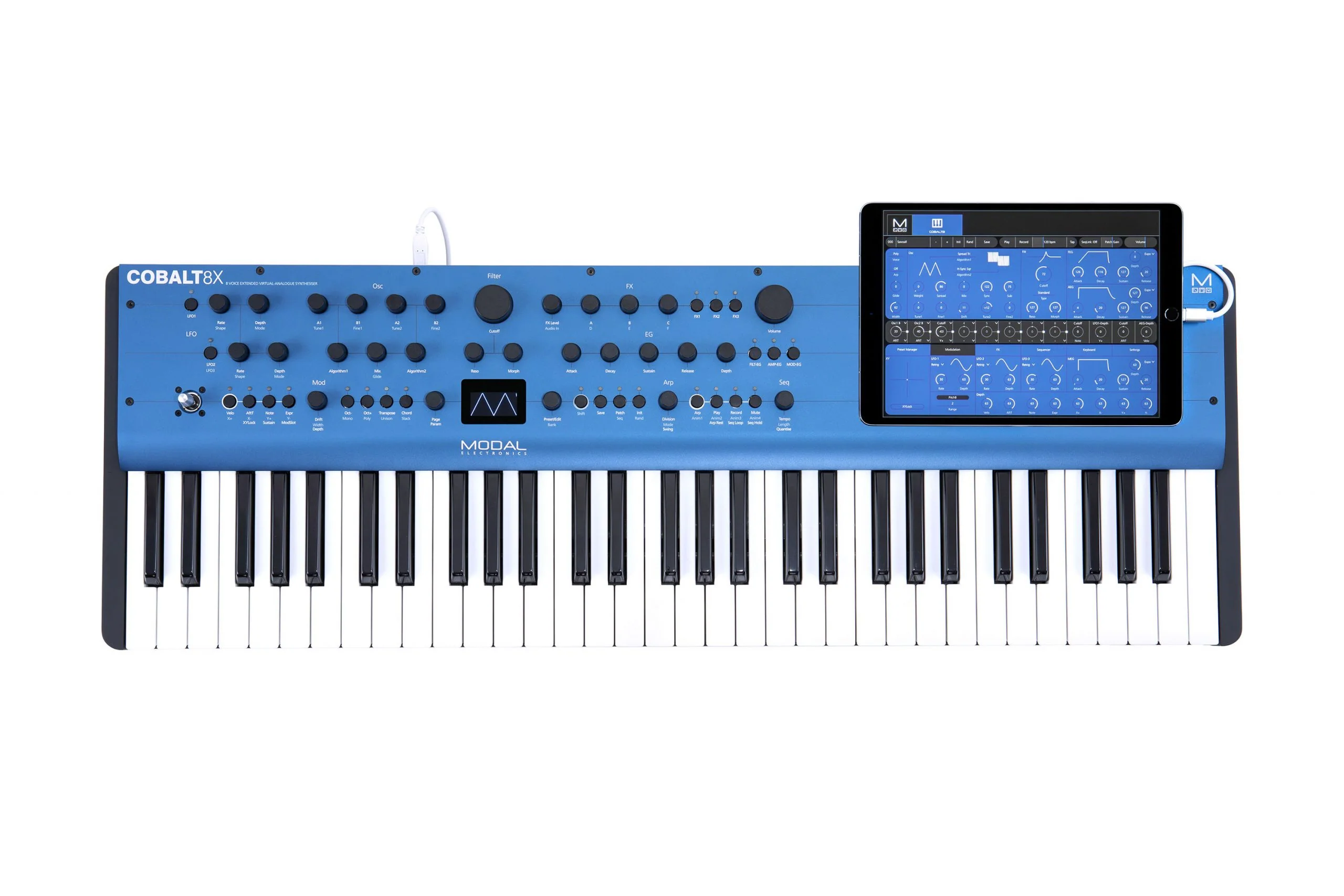 Modal Electronics COBALT8X 8 voice 61-keyextended virtual-analogue synthesiser - Image 2
