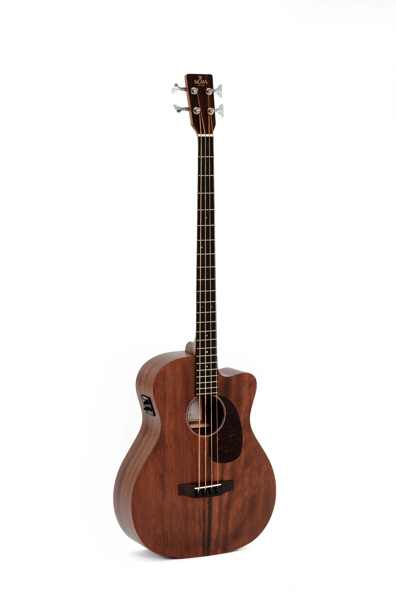 Sigma BMC-15E Acoustic Bass Mahogany with Preamp & EQ - Image 3