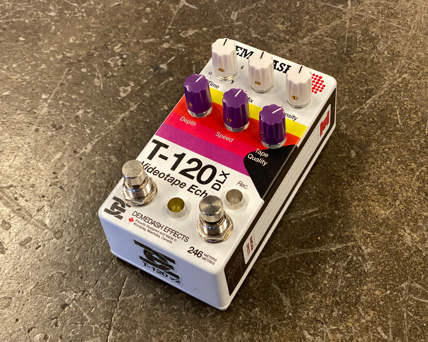 Demedash Effects T120 Deluxe Videotape Echo V2 - Image 4