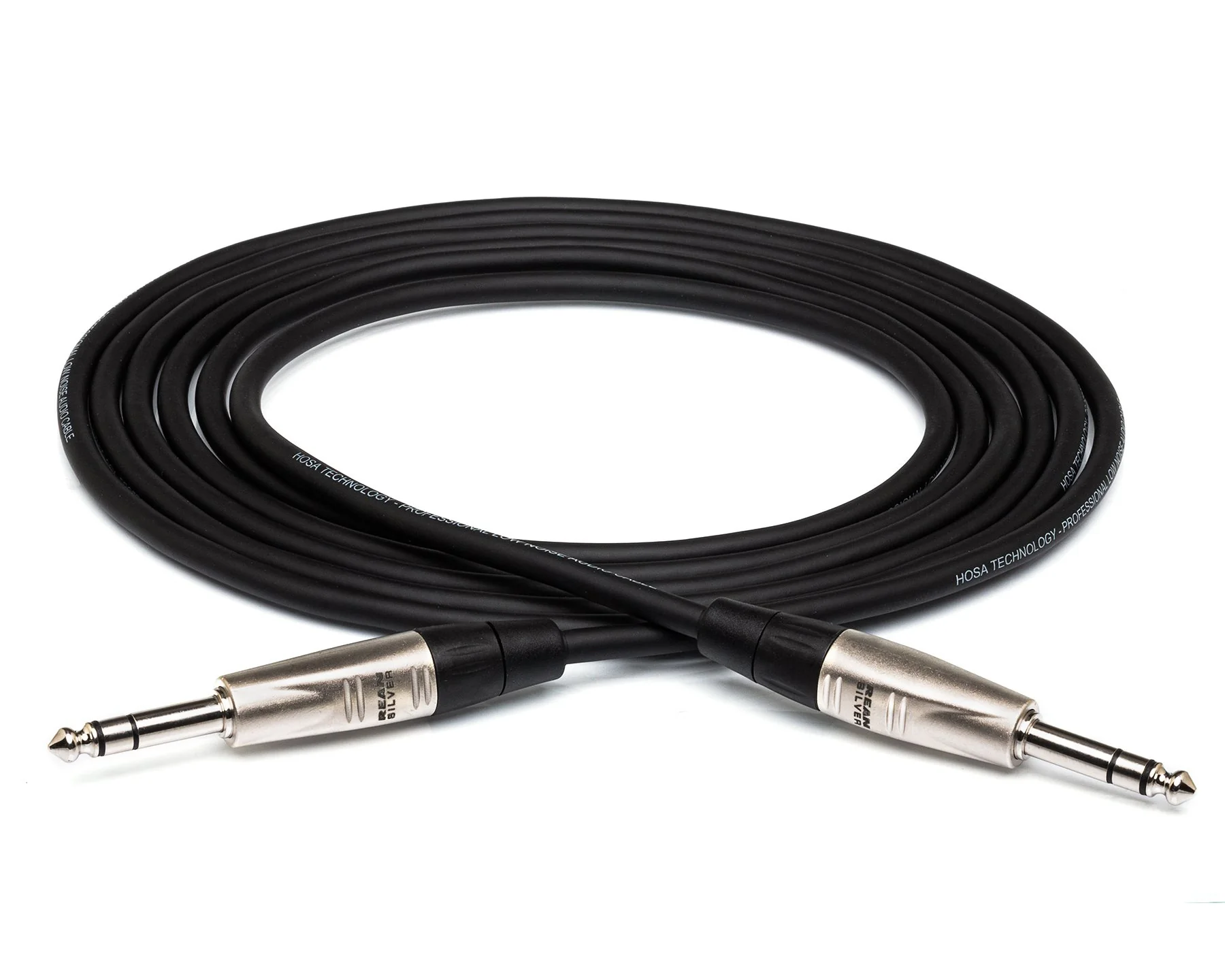 Hosa Technology HSS-005 REAN 5ft Pro Balanced Interconnect 1/4" TRS Cable