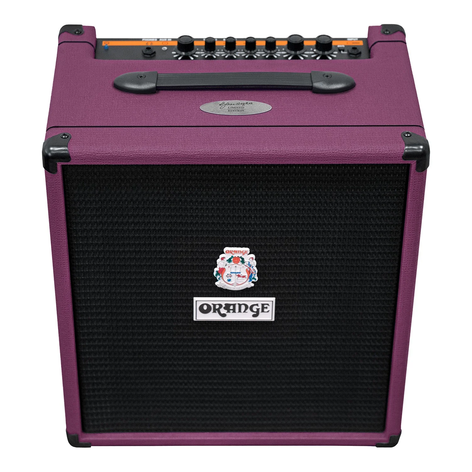 Glen Hughes Limited Edition Deep Purple Orange Crush Bass 50 Watt 1x12" Bass Amplifier - Image 4