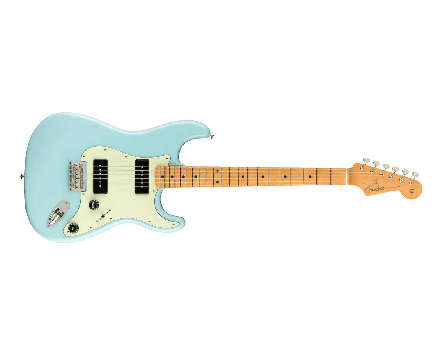 Fender Noventa Stratocaster - Daphne Blue - Image 2