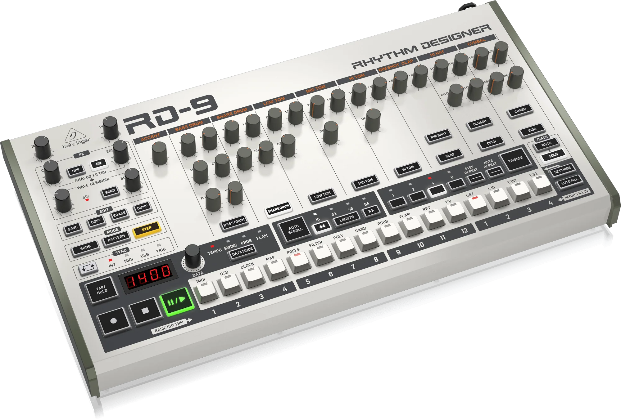 Behringer RD-9 Analog Drum Machine - Image 4