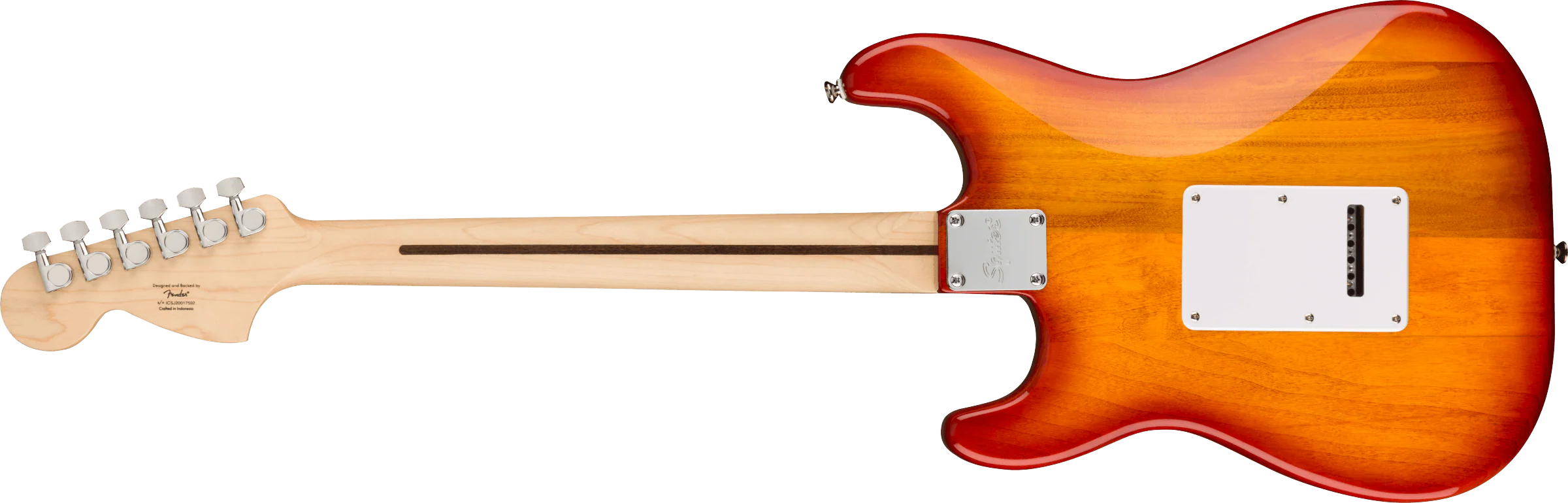 Fender Squier Affinity Stratocaster - FMT HSS MN WPG Sienna Sunburst - Image 3