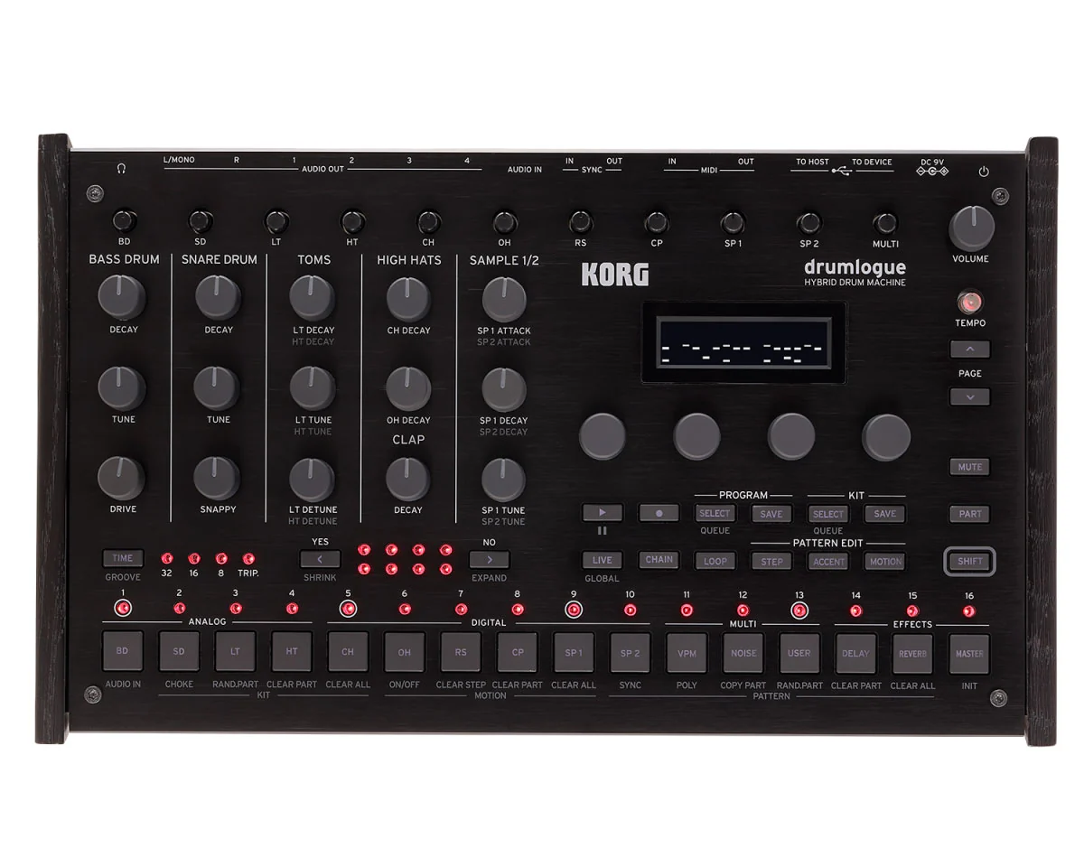 KORG Drumlogue Hybrid Drum Machine