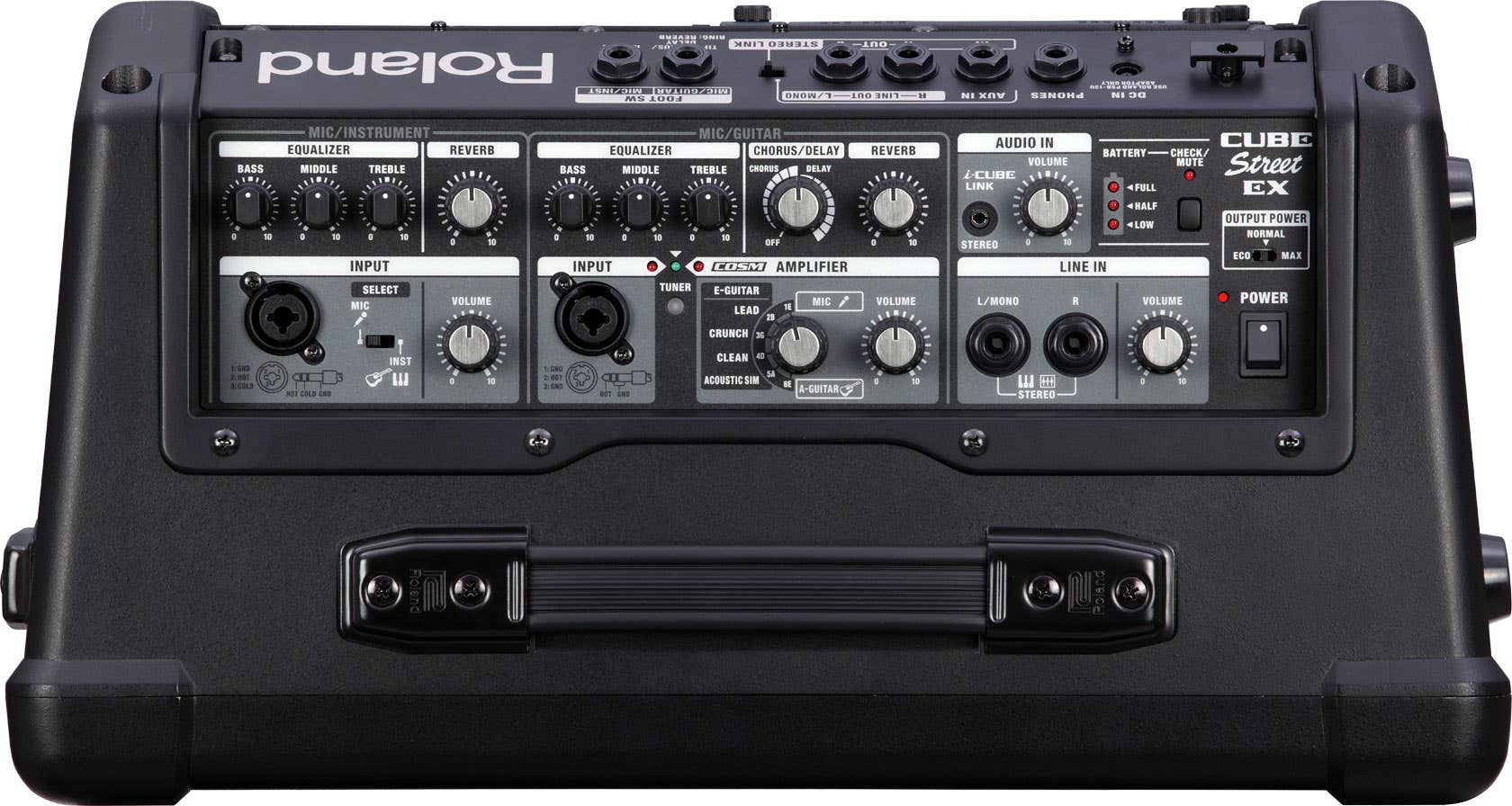 Roland Cube Street EX Battery Powered Stereo Amp - Black - Image 2