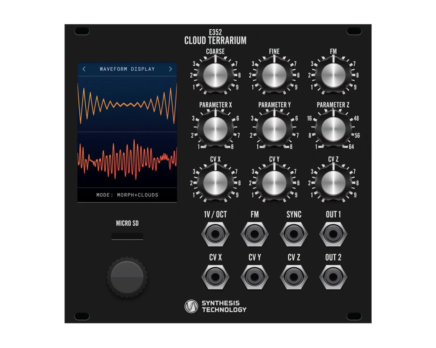 Synthesis Technology E352 Cloud Terrarium - Black