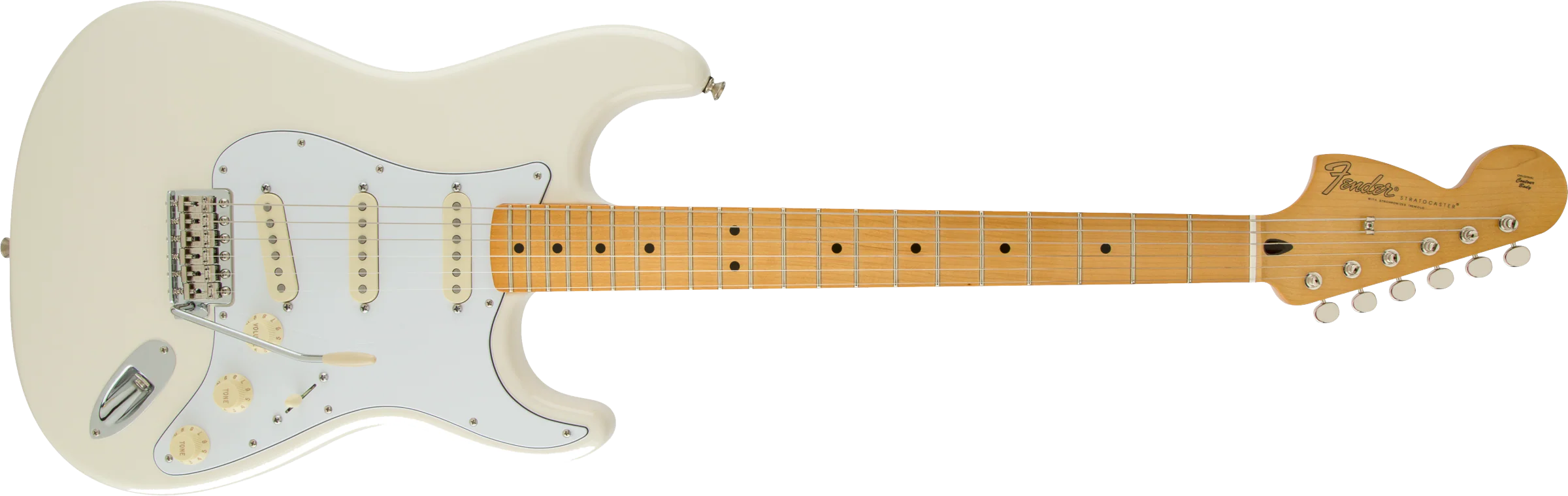 Fender Jimi Hendrix Stratocaster - Maple Fingerboard - Olympic White - Image 4