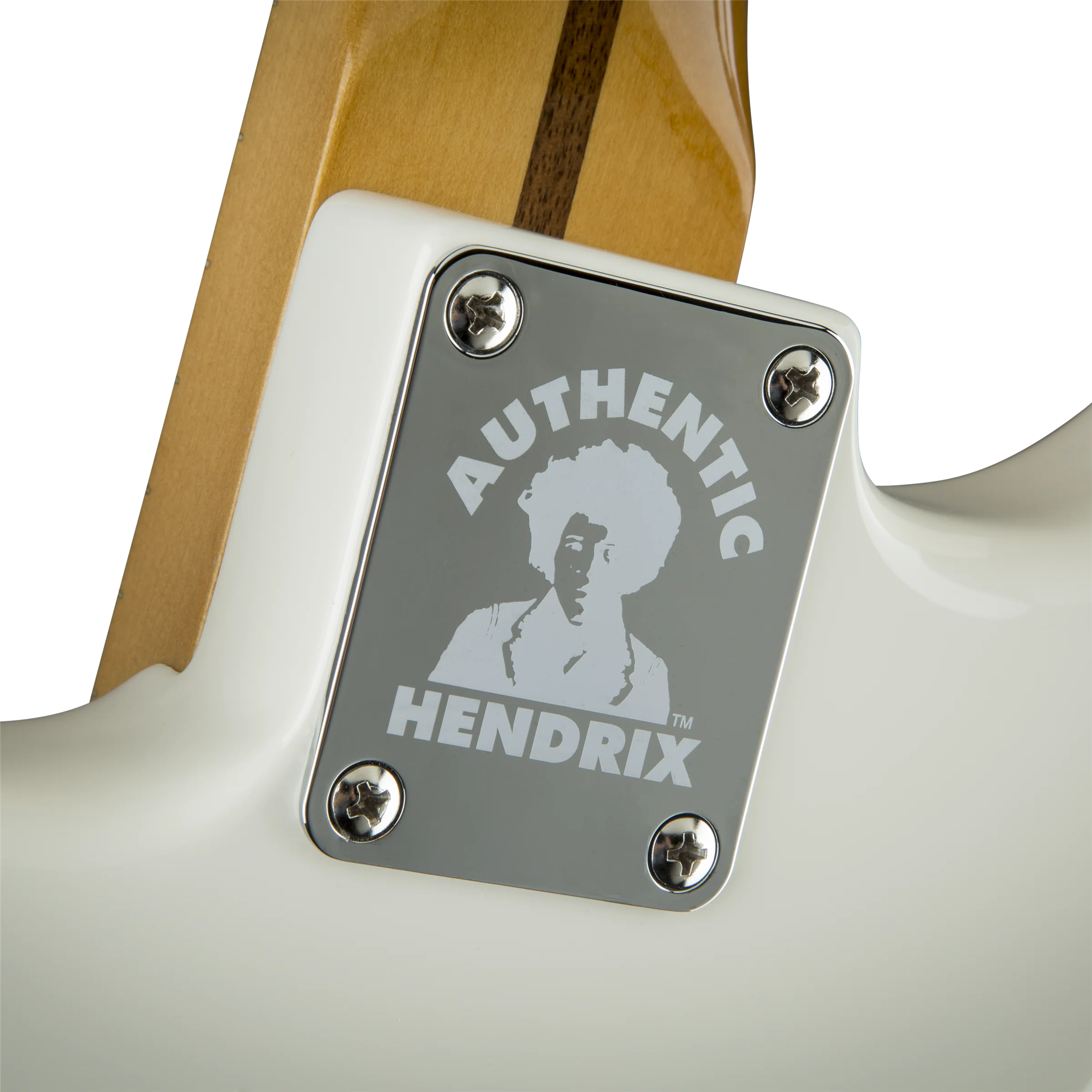 Fender Jimi Hendrix Stratocaster - Maple Fingerboard - Olympic White - Image 6