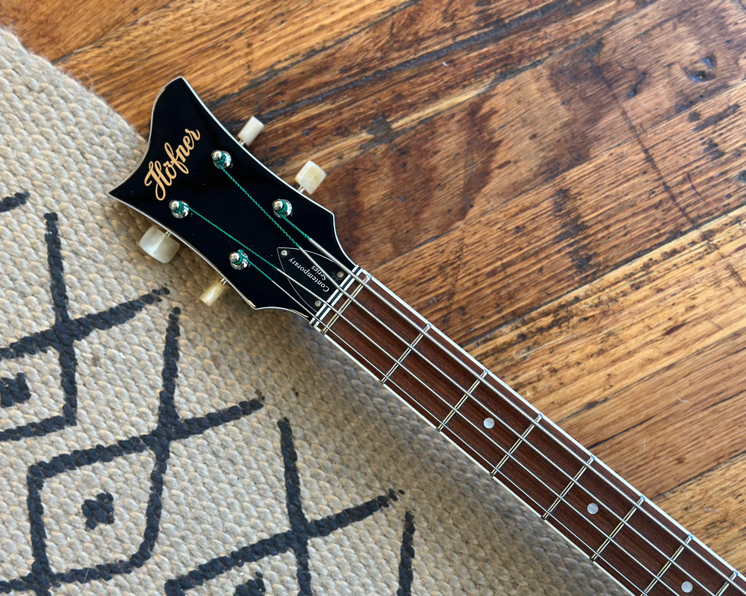 Left Handed Höfner Contemporary Series HCT-500/1 - Brown Sunburst - Image 2