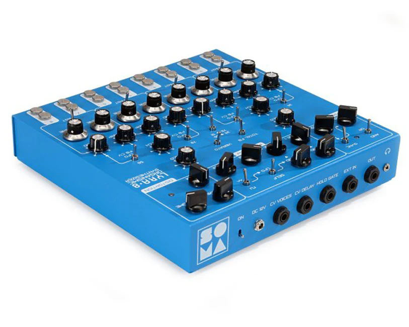Soma Laboratory Lyra-8 Organismic Synthesizer - Zanzibar Blue - Image 3
