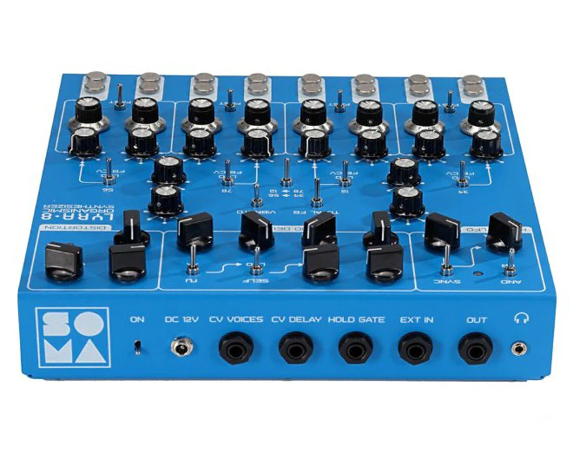Soma Laboratory Lyra-8 Organismic Synthesizer - Zanzibar Blue - Image 4