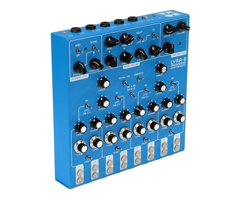 Soma Laboratory Lyra-8 Organismic Synthesizer - Zanzibar Blue - Image 6