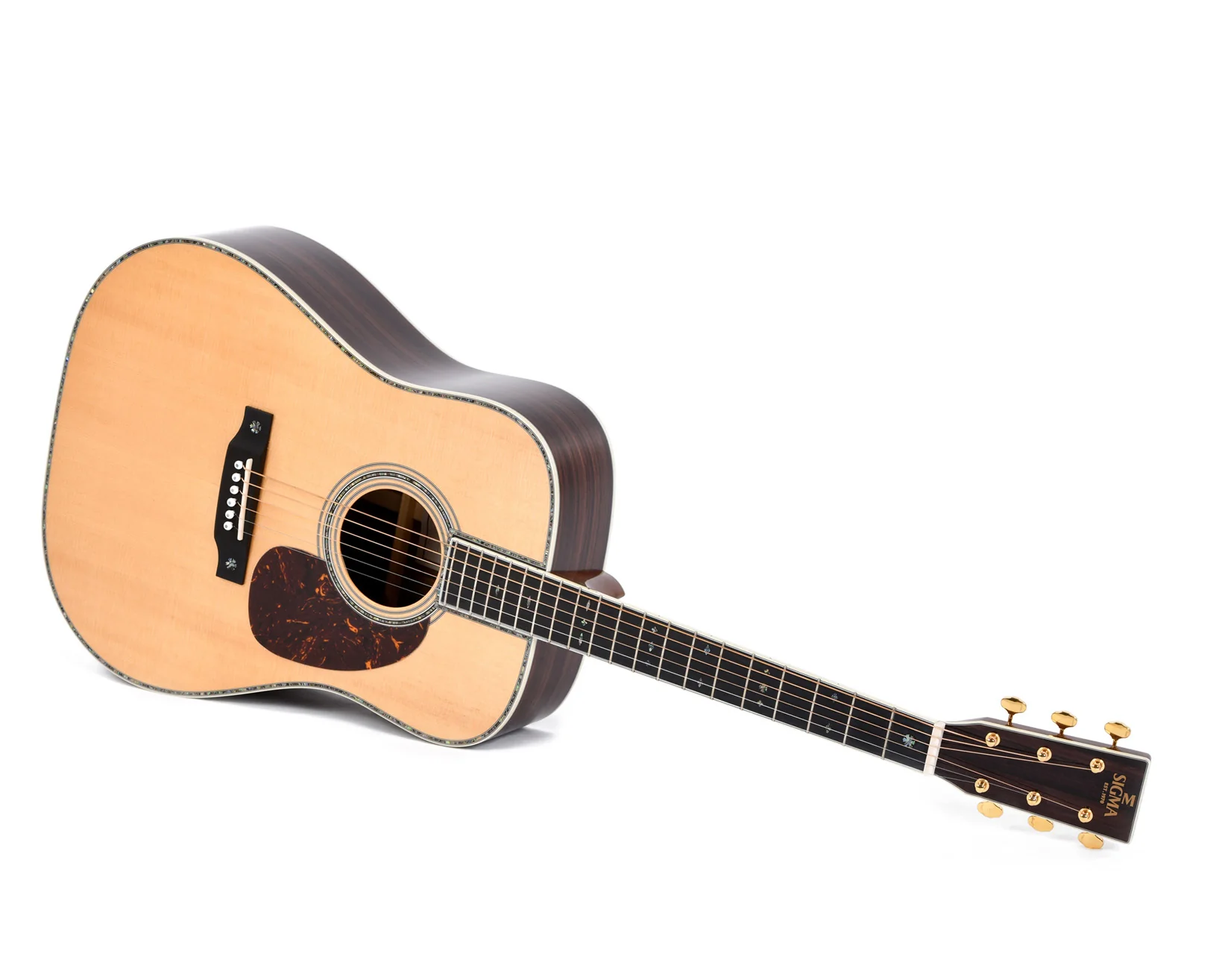 Sigma DT-42 Dreadnought with Soft Case