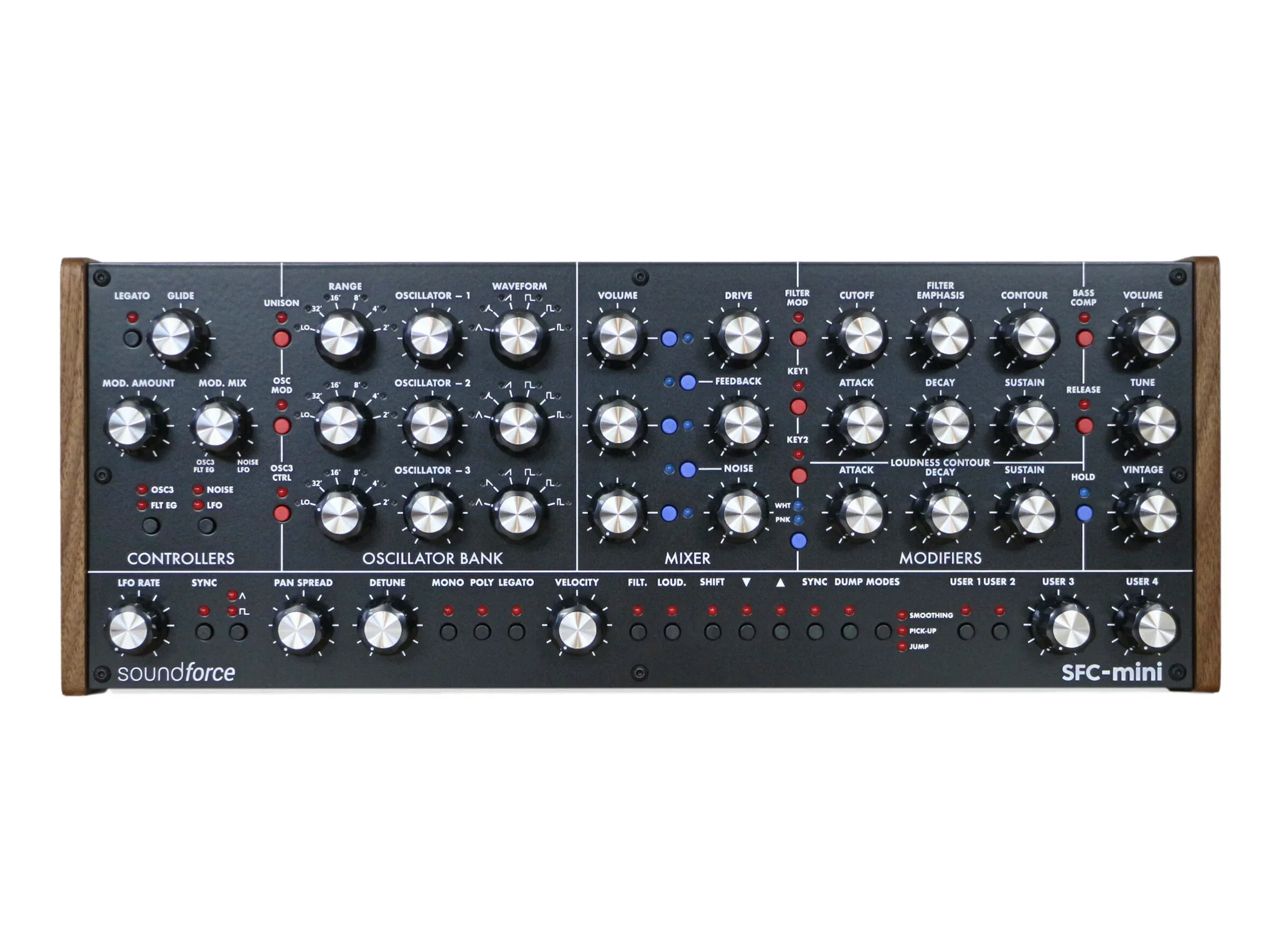 SoundForce SFC-Mini V4 Minimoog Software MIDI Controller