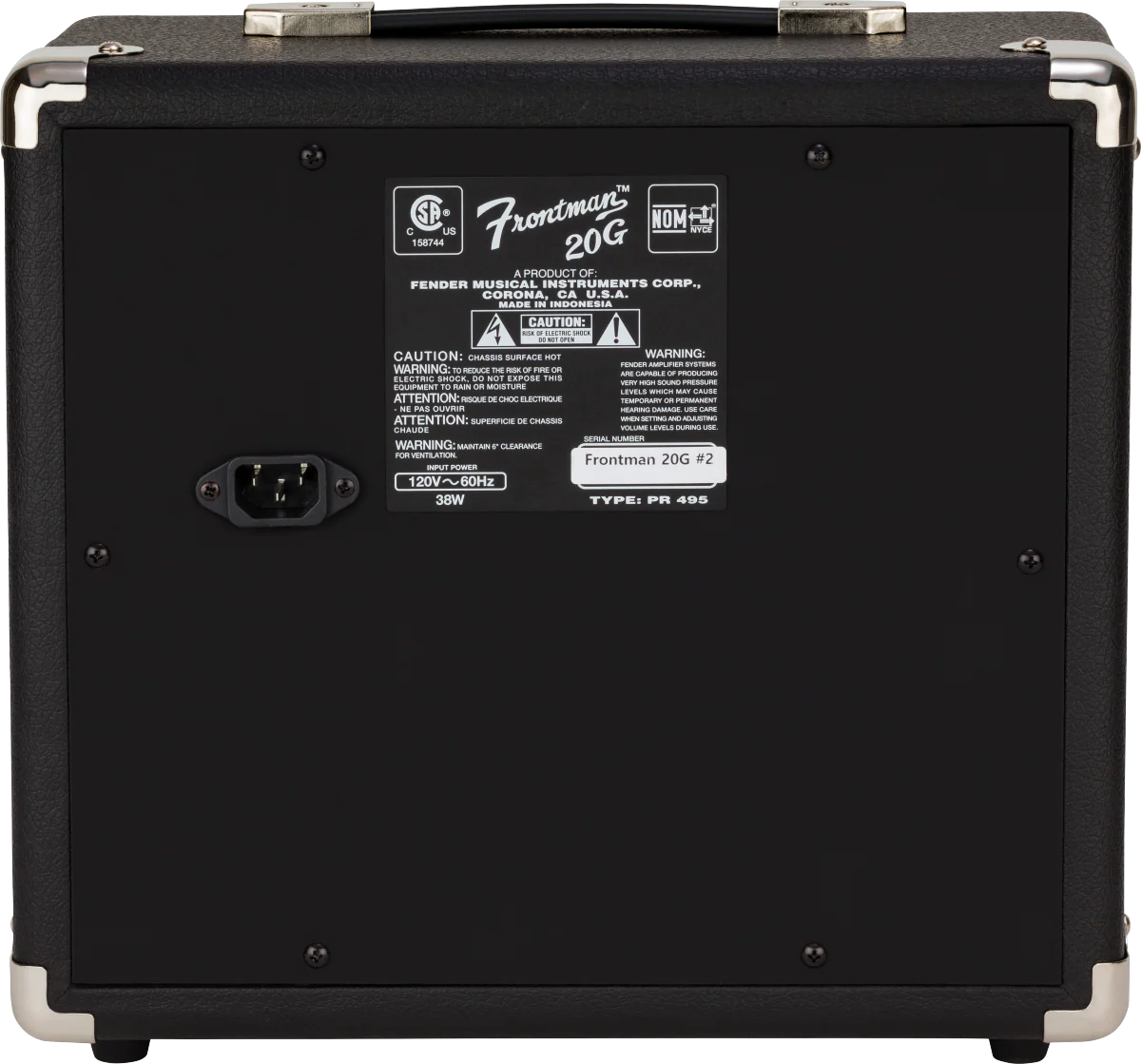 Fender Frontman 20G Guitar Amplifier - Image 2