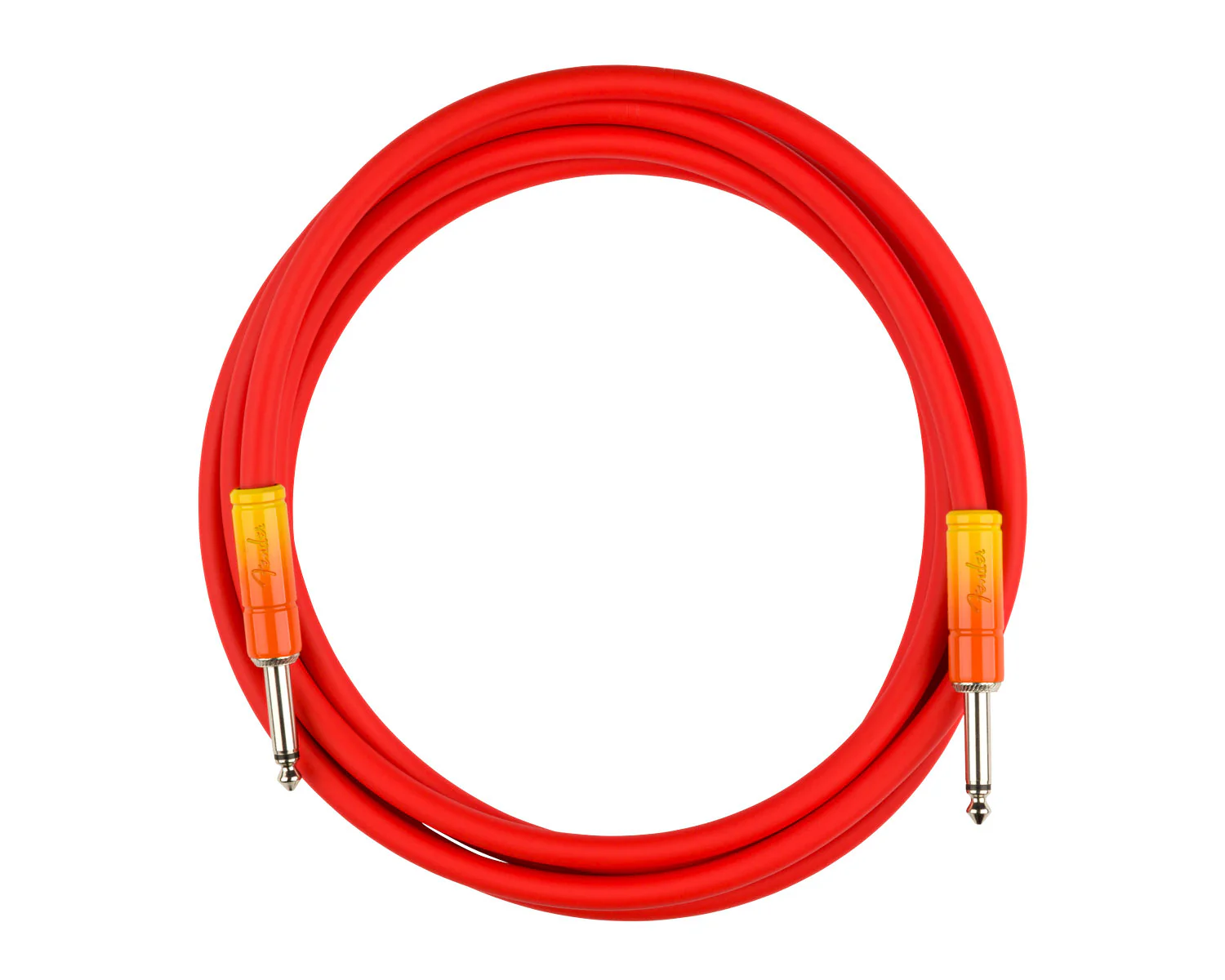 Fender 10' Ombré Instrument Cable - Tequila Sunrise