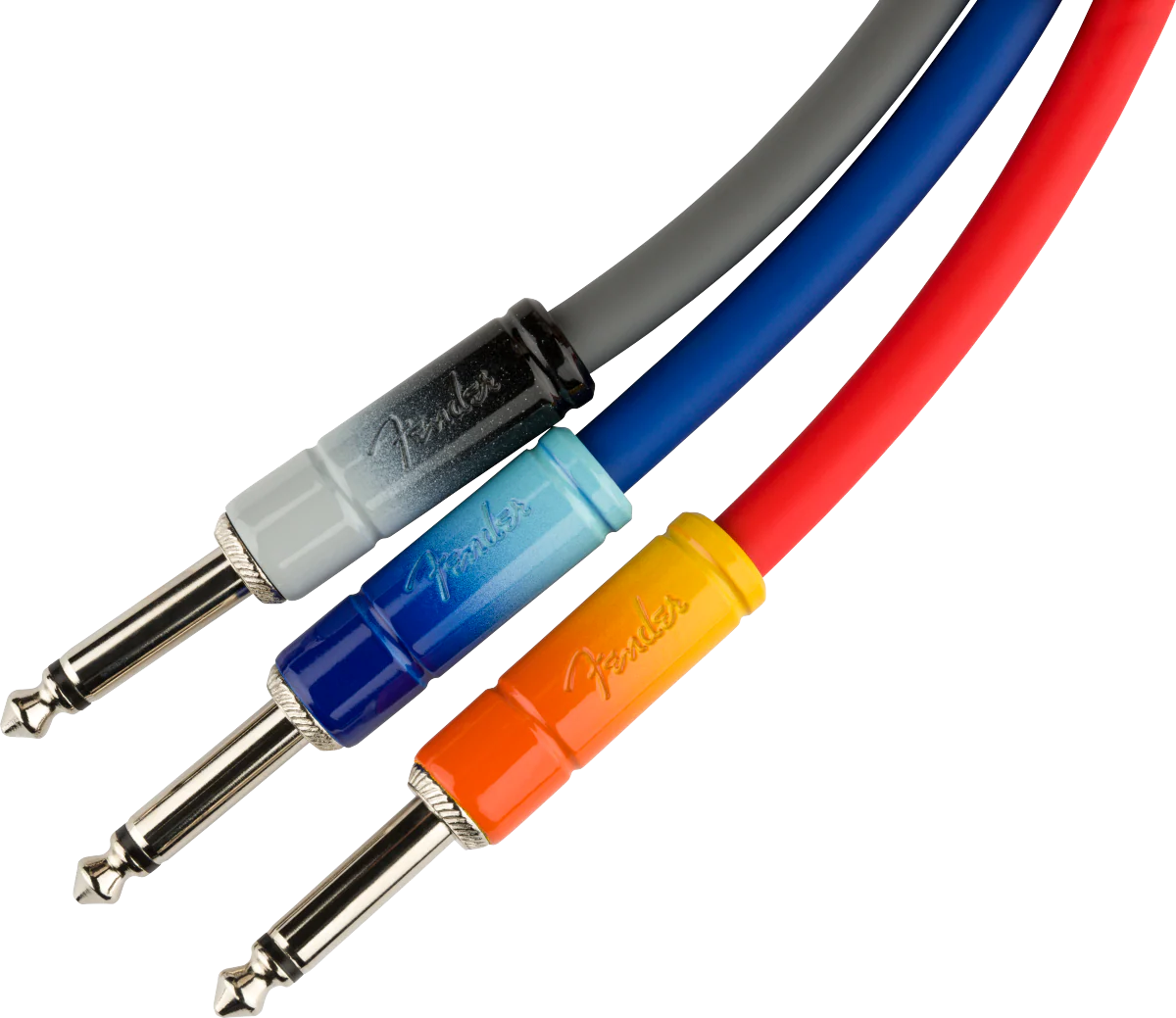 Fender 10' Ombré Instrument Cable - Tequila Sunrise - Image 4