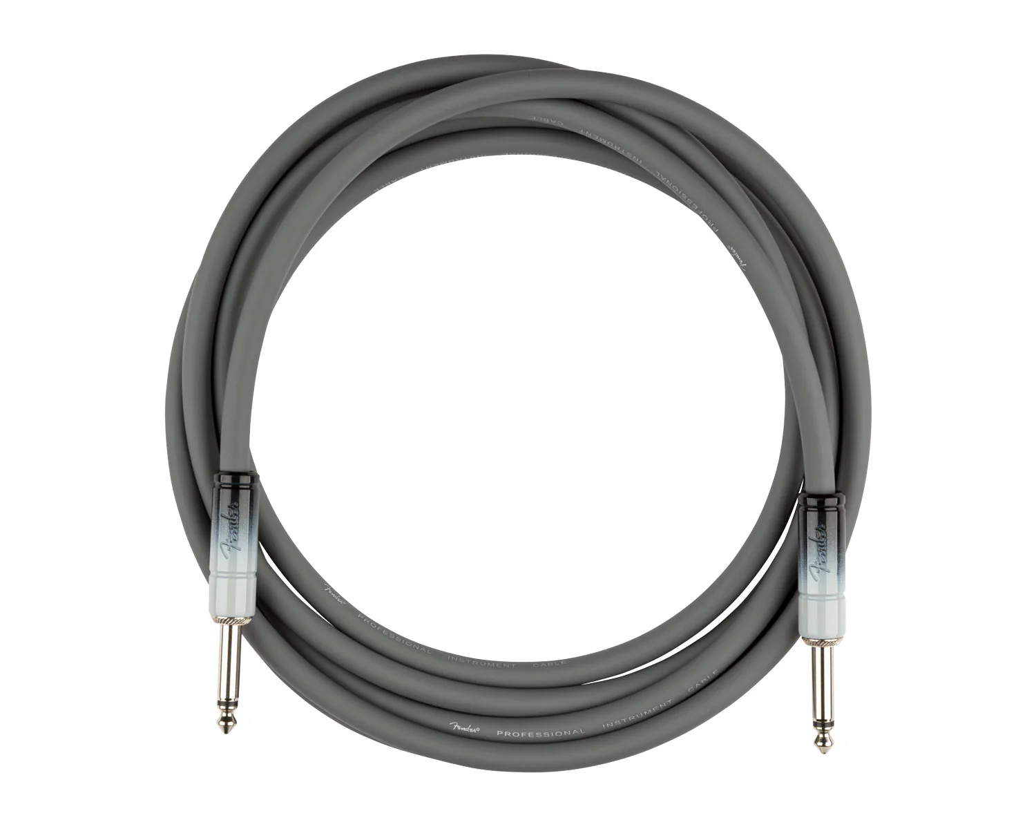 Fender 10' Ombré Instrument Cable - Silver Smoke