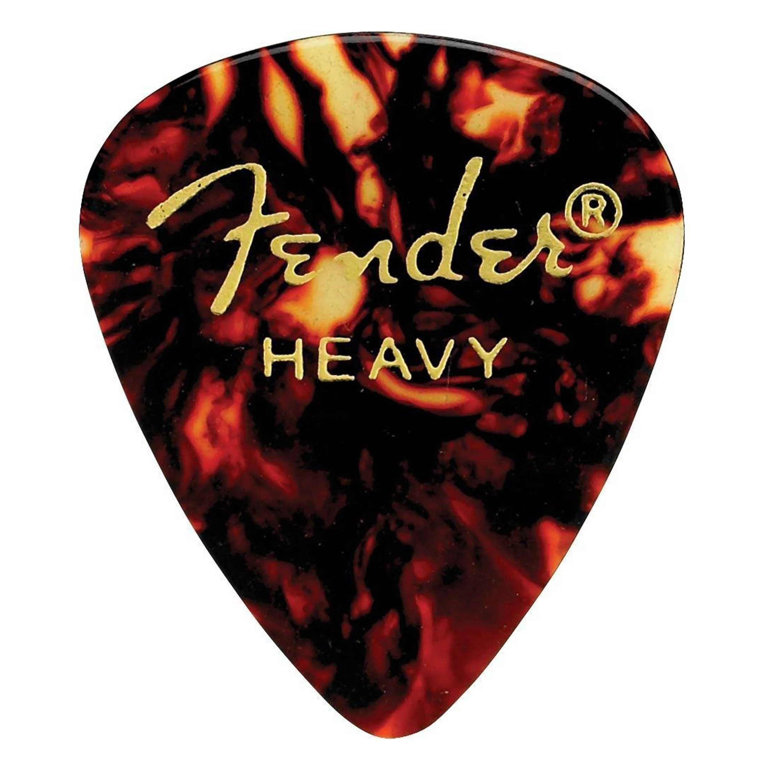 Fender Tortoise Shell 351 Shape Plectrum Heavy (12)