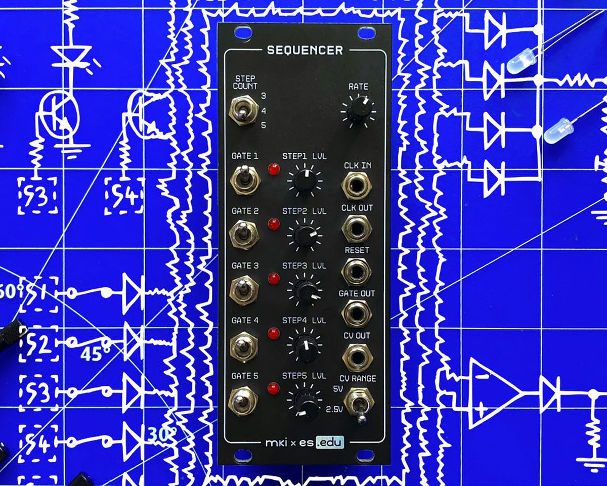 Erica Synths mki x es.EDU EDU DIY Kit Sequencer - Image 2