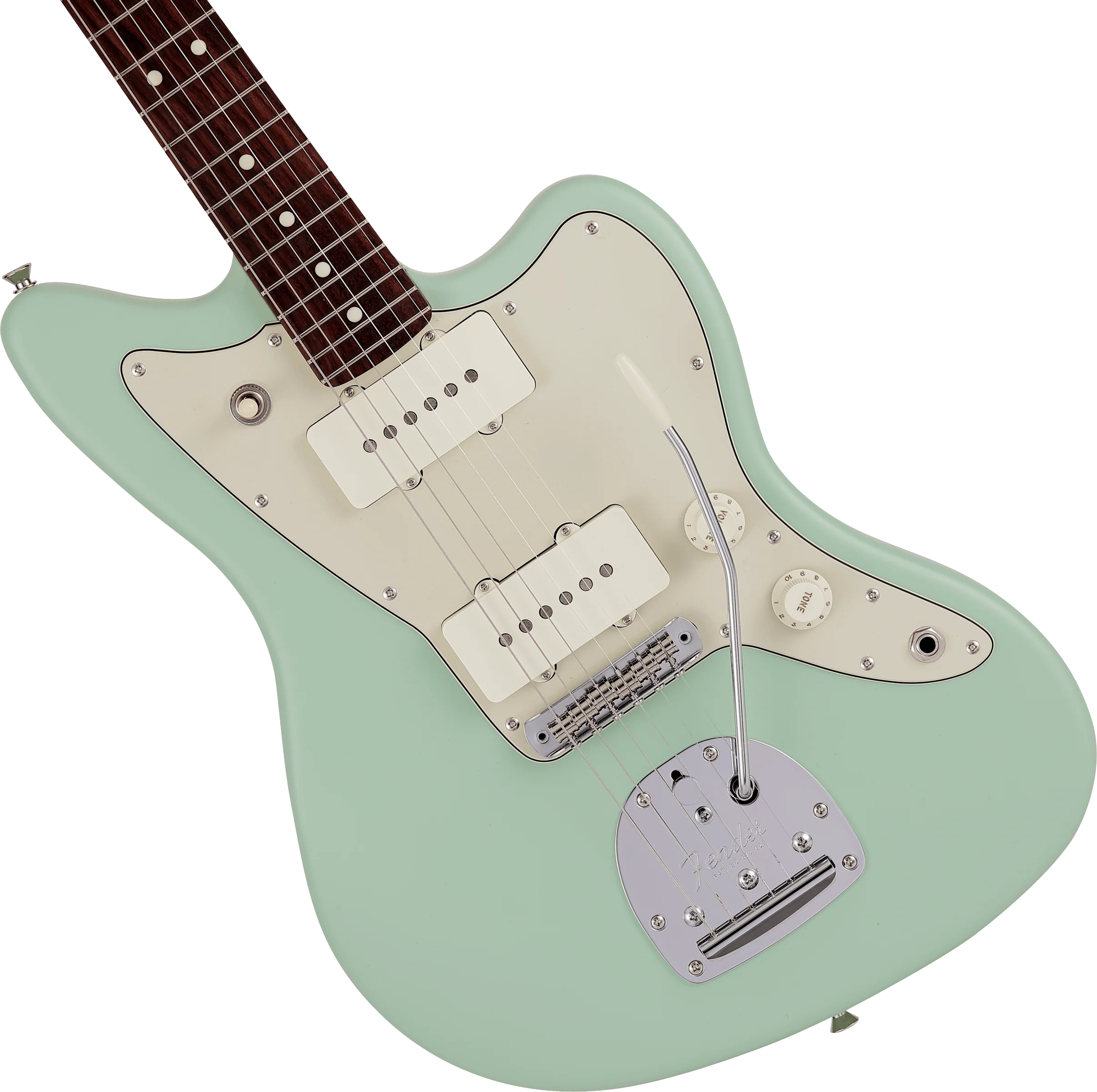 Fender Made in Japan Junior Collection Jazzmaster - Satin Surf Green - Image 6