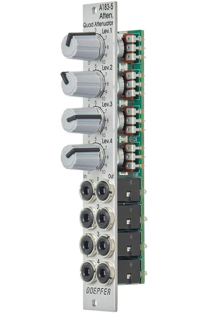 Doepfer A-183-5 Quad Attenuator (Slim Line Series) - Image 2