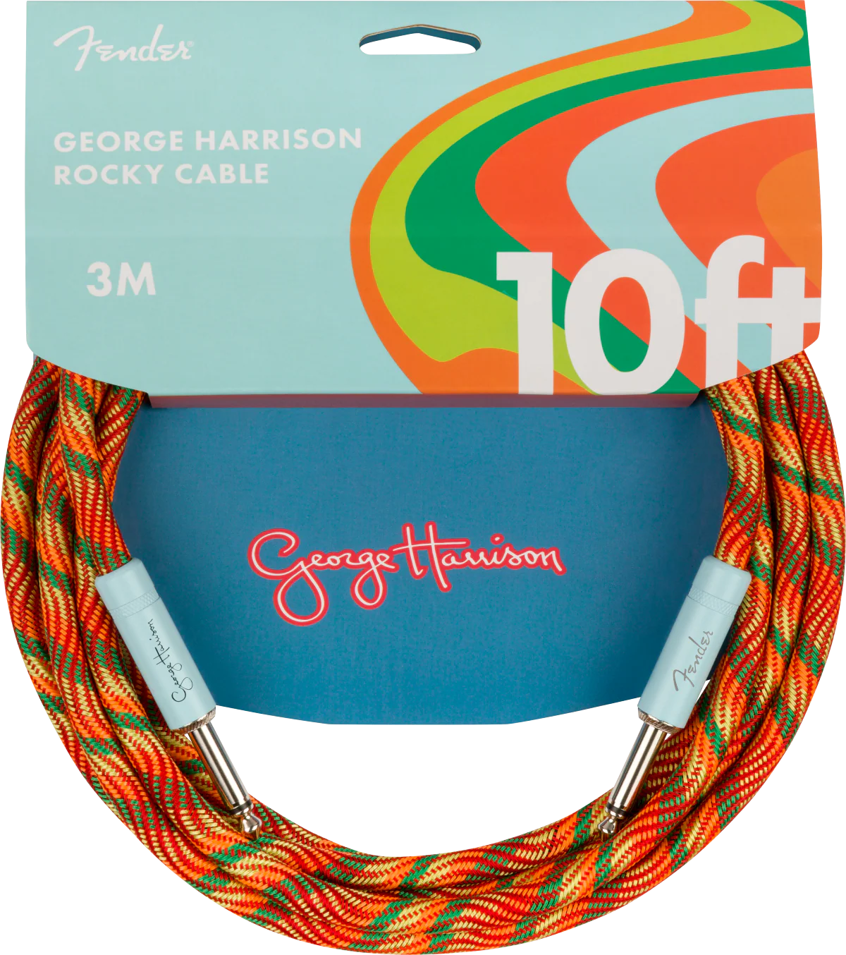 Fender George Harrison Rocky Instrument Cable 10' - Image 4